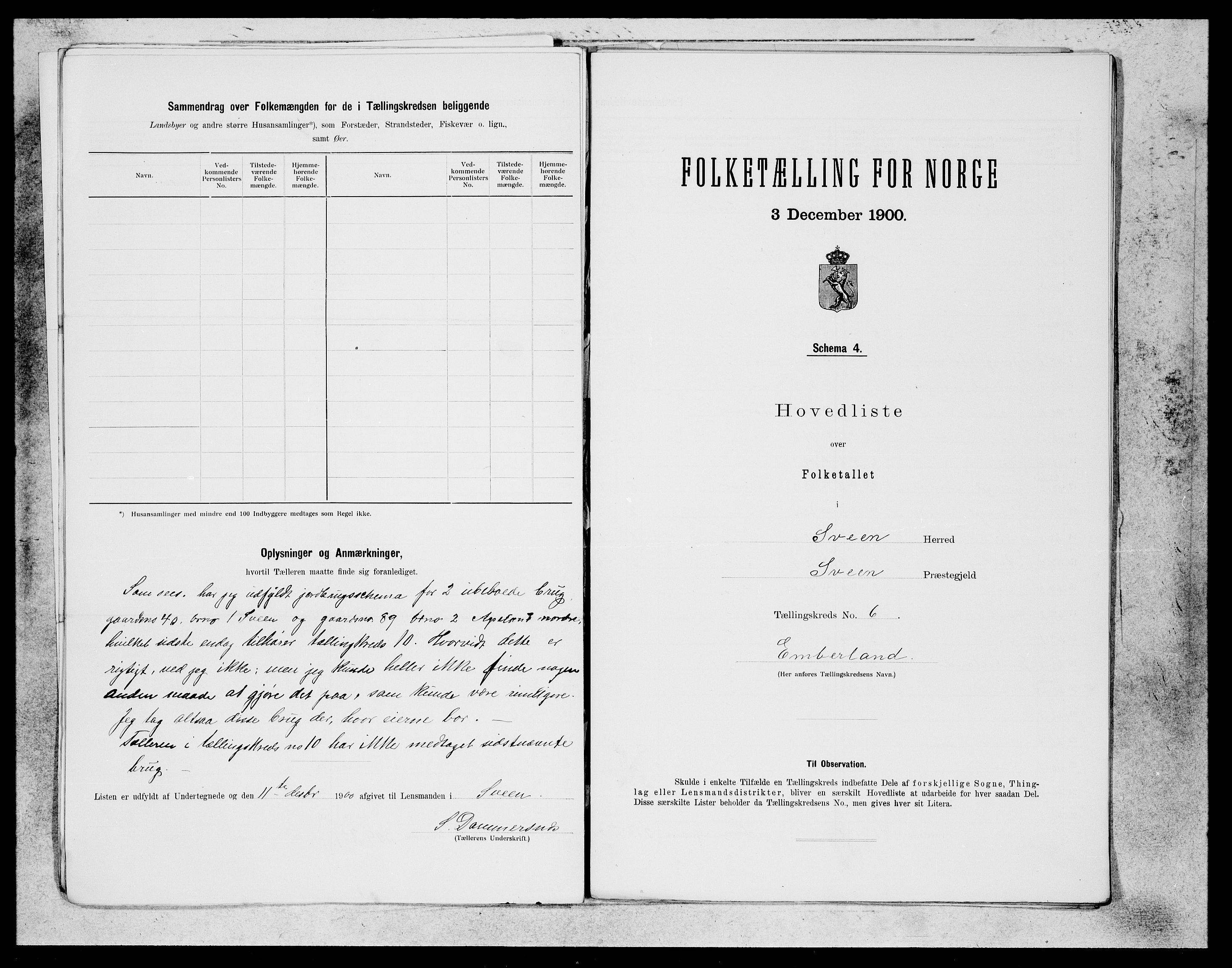 SAB, 1900 census for Sveio, 1900, p. 11