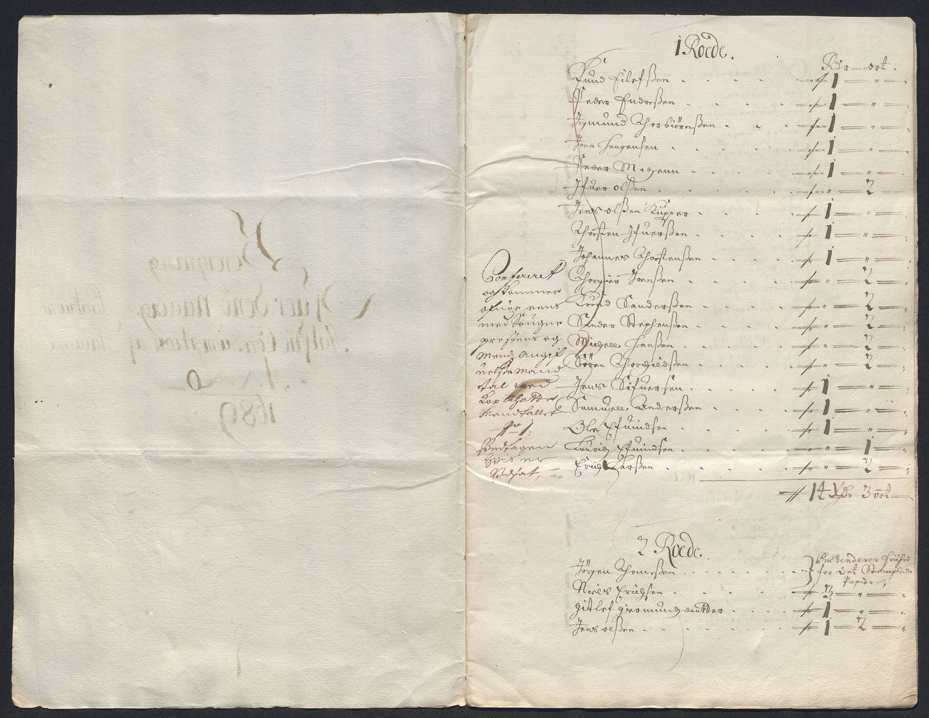 Rentekammeret inntil 1814, Reviderte regnskaper, Byregnskaper, AV/RA-EA-4066/R/Ro/L0302: [O4] Kontribusjonsregnskap, 1687-1711, p. 70