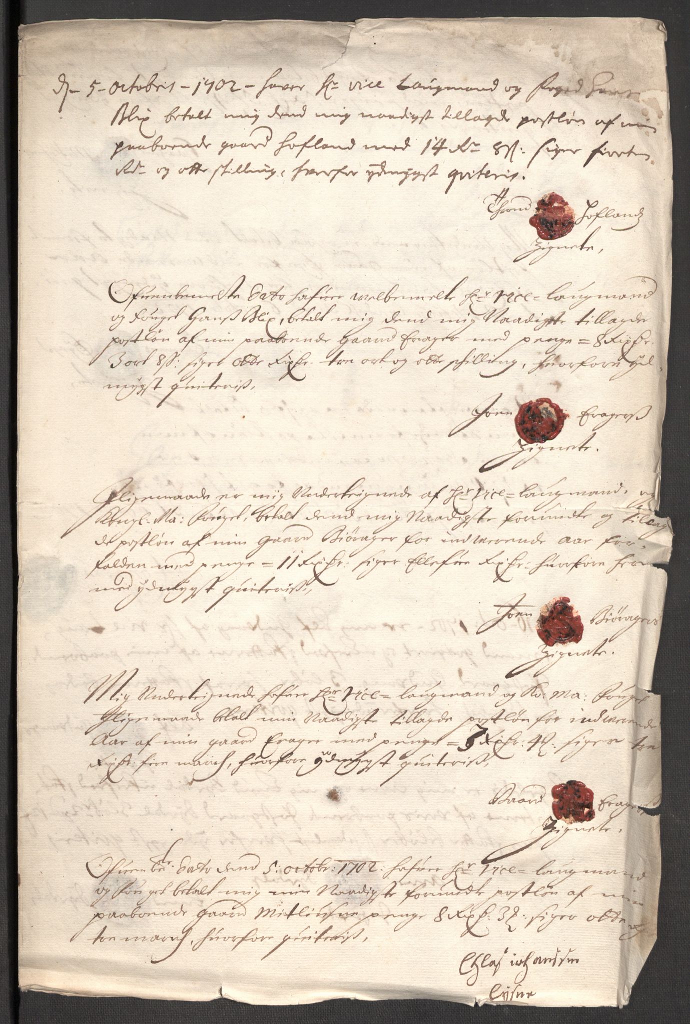 Rentekammeret inntil 1814, Reviderte regnskaper, Fogderegnskap, RA/EA-4092/R52/L3312: Fogderegnskap Sogn, 1702, p. 213