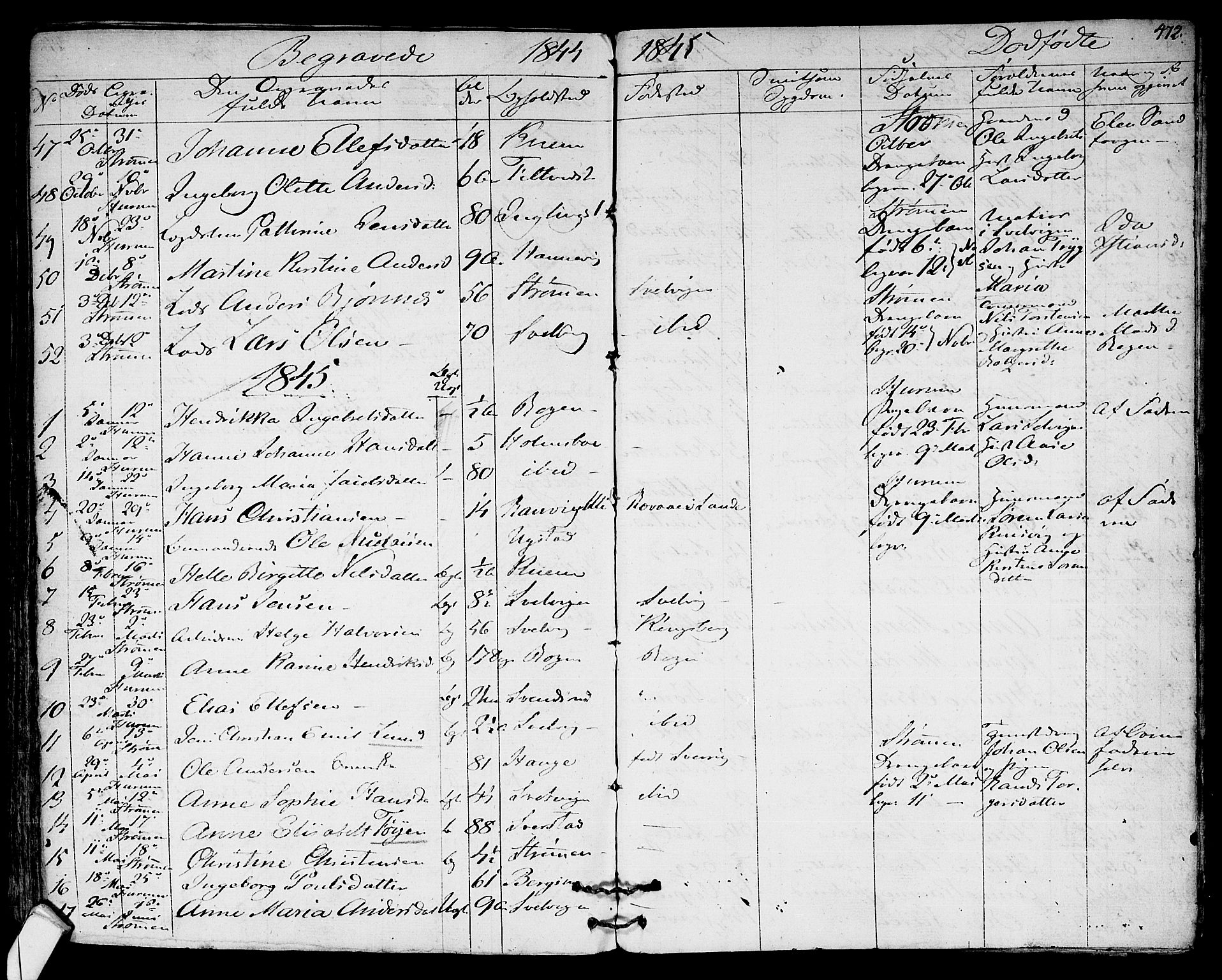Hurum kirkebøker, SAKO/A-229/F/Fa/L0010: Parish register (official) no. 10, 1827-1846, p. 472