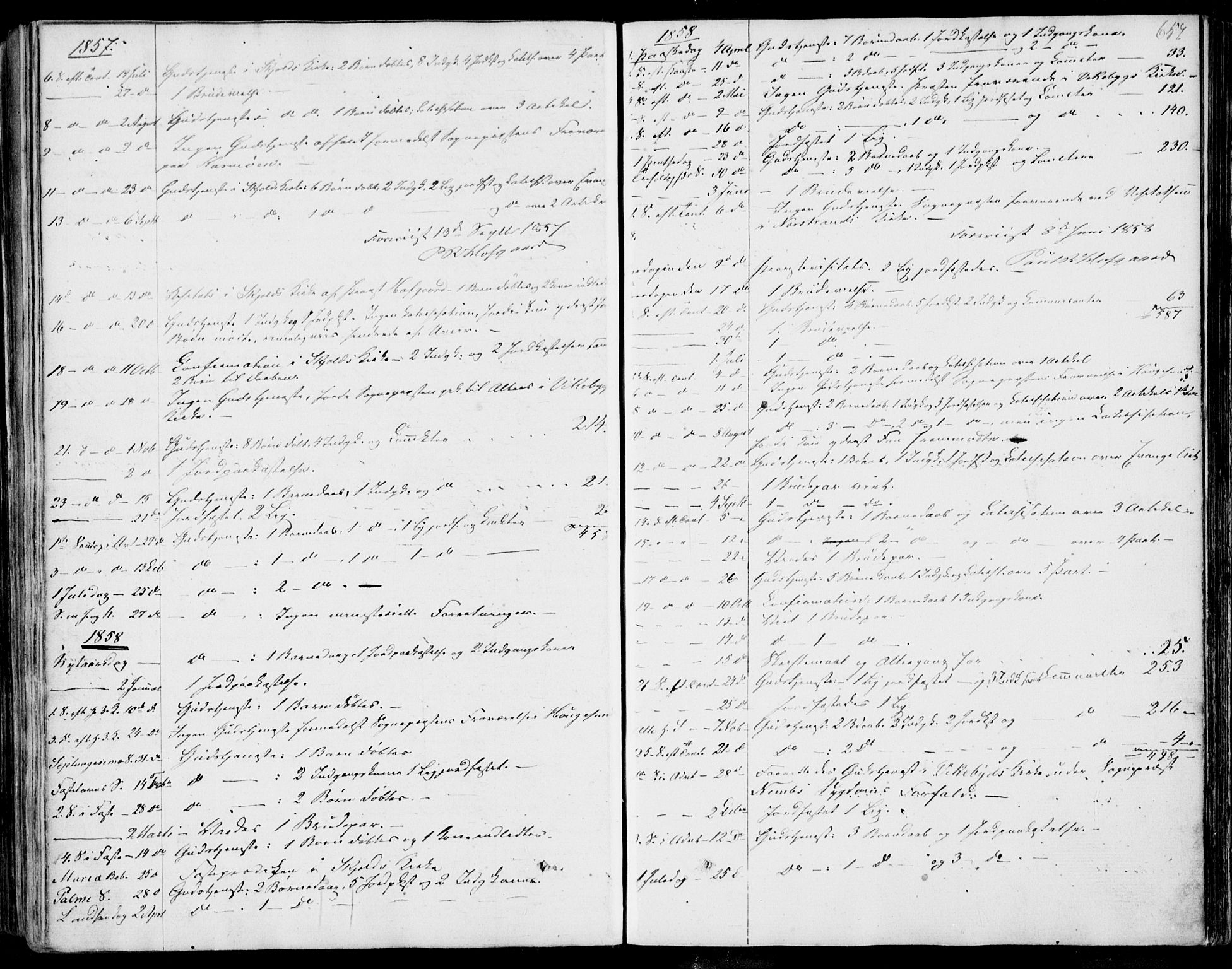 Skjold sokneprestkontor, SAST/A-101847/H/Ha/Haa/L0006: Parish register (official) no. A 6.2, 1835-1858, p. 657