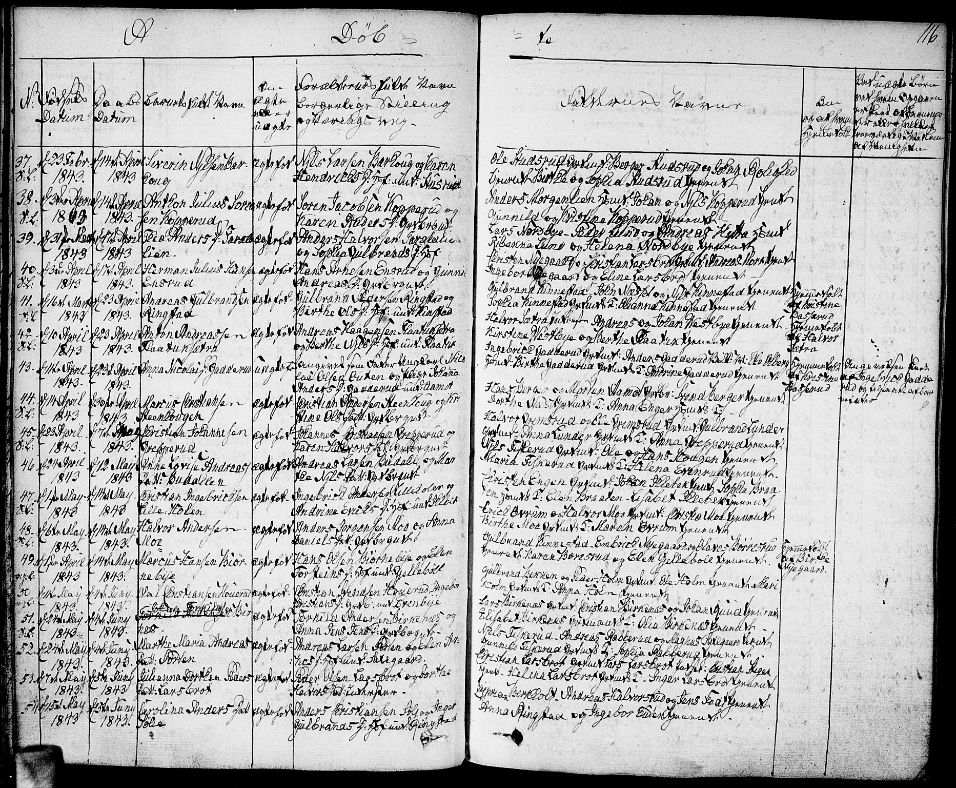 Høland prestekontor Kirkebøker, AV/SAO-A-10346a/F/Fa/L0008: Parish register (official) no. I 8, 1827-1845, p. 116