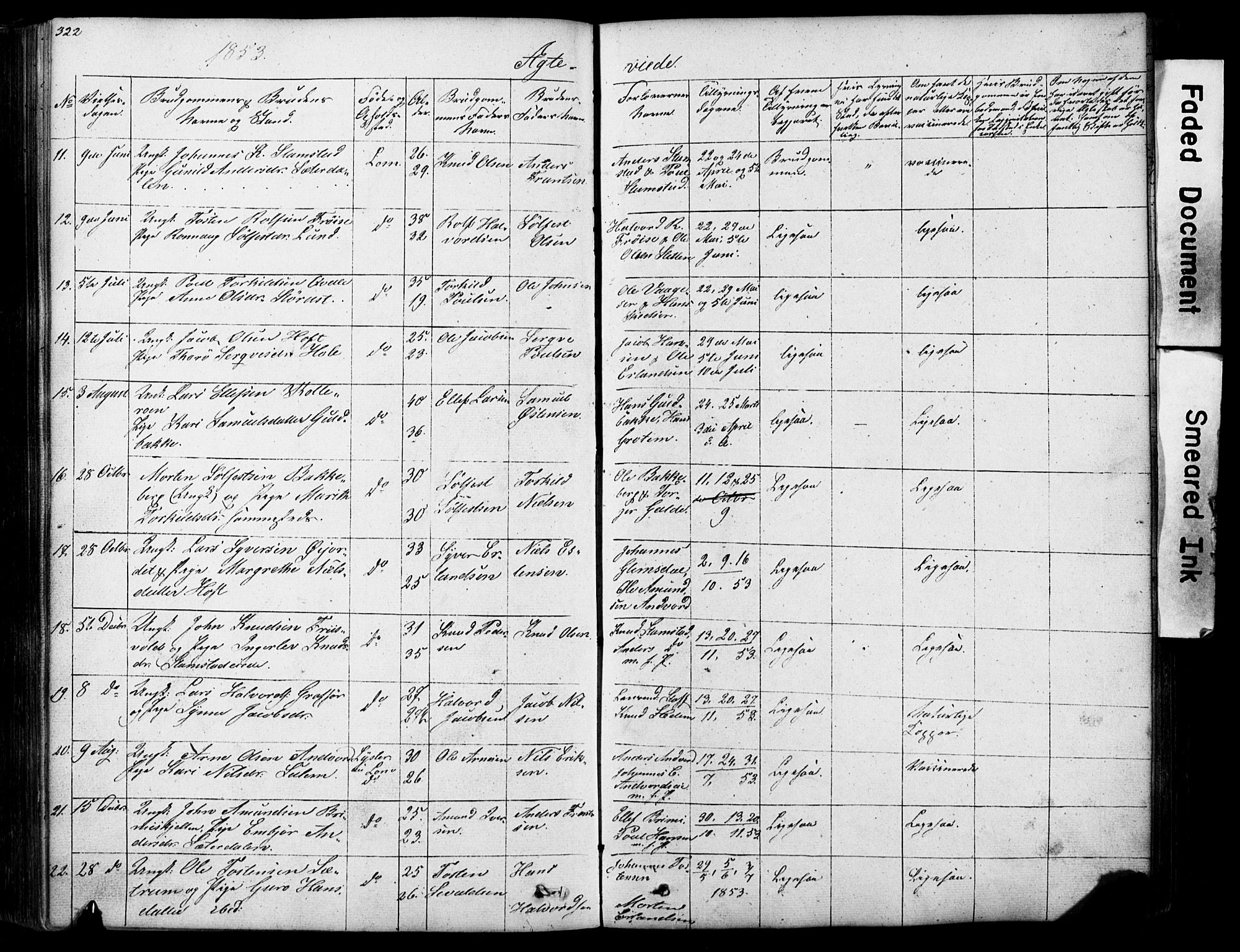 Lom prestekontor, AV/SAH-PREST-070/L/L0012: Parish register (copy) no. 12, 1845-1873, p. 322-323