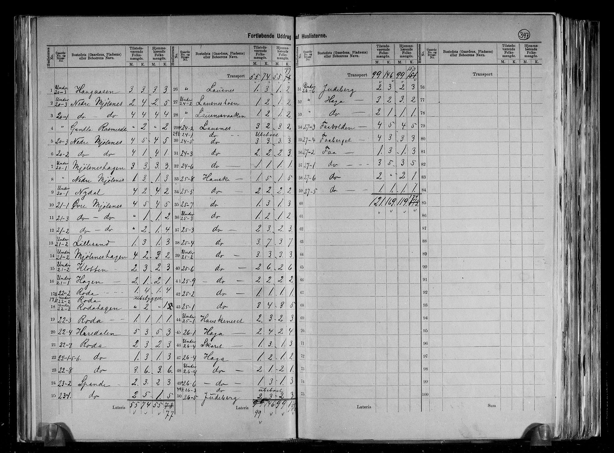 RA, 1891 census for 1141 Finnøy, 1891, p. 9