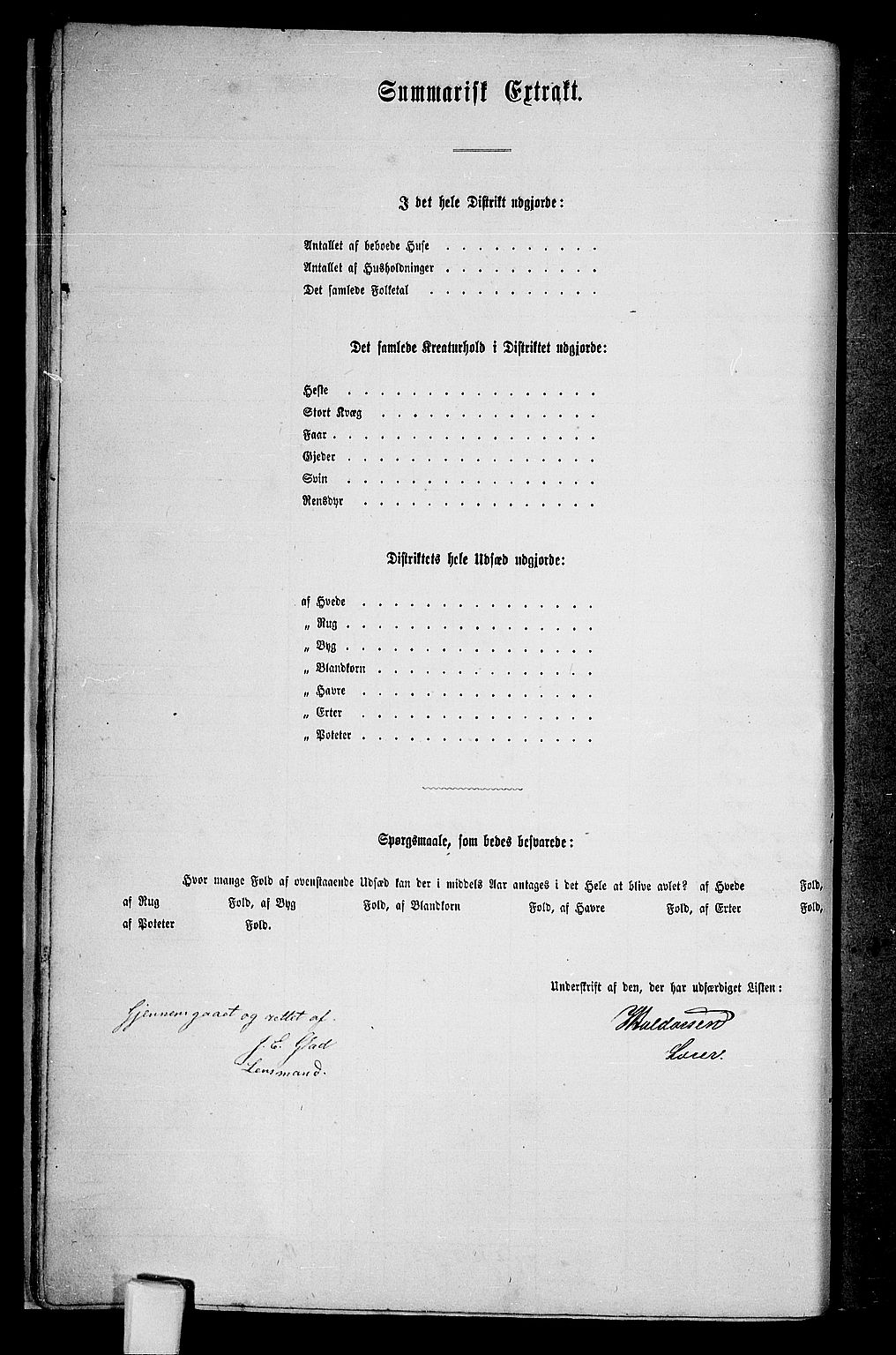 RA, 1865 census for Sortland, 1865, p. 21