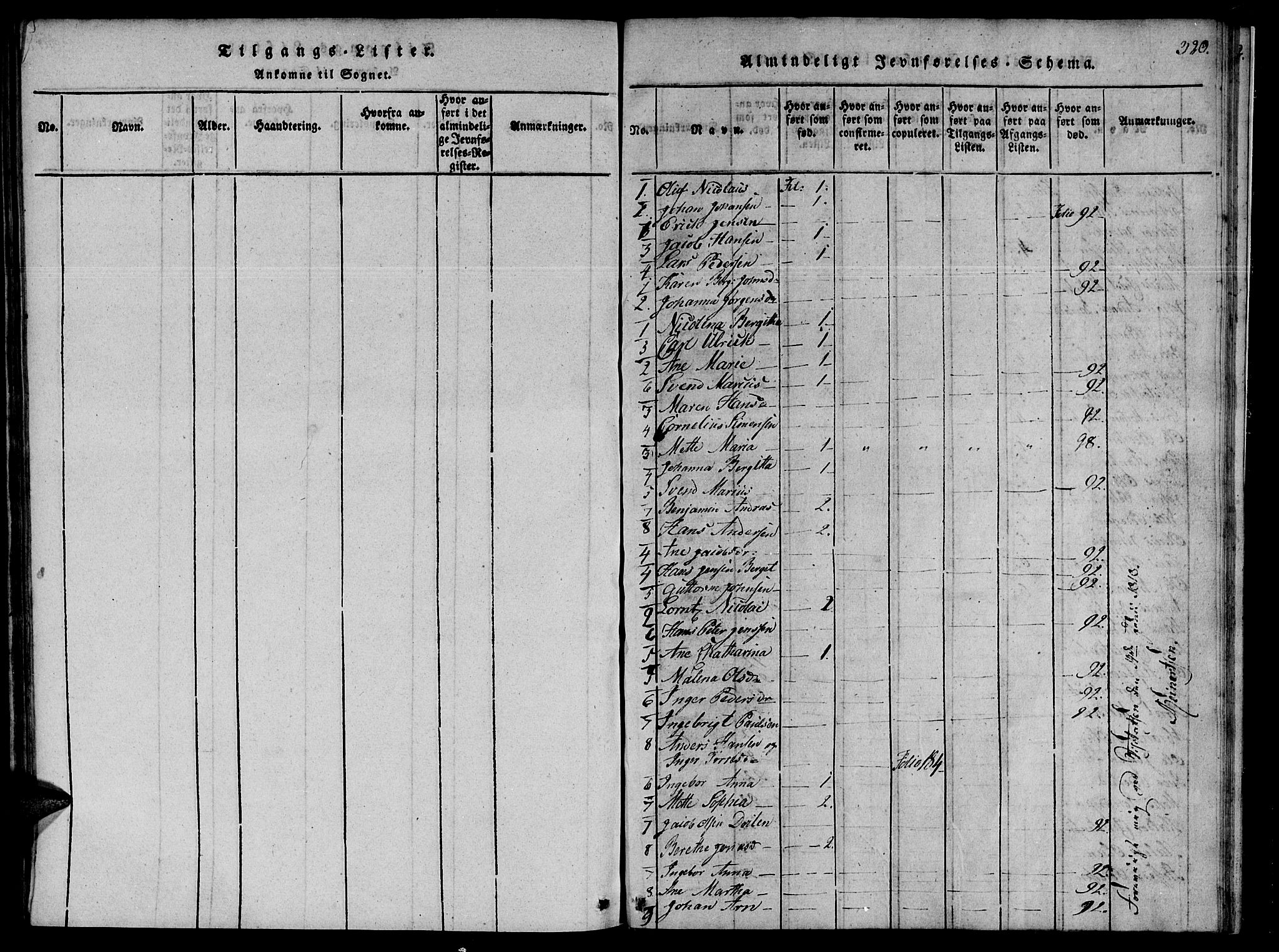 Ministerialprotokoller, klokkerbøker og fødselsregistre - Sør-Trøndelag, SAT/A-1456/655/L0675: Parish register (official) no. 655A04, 1818-1830, p. 320