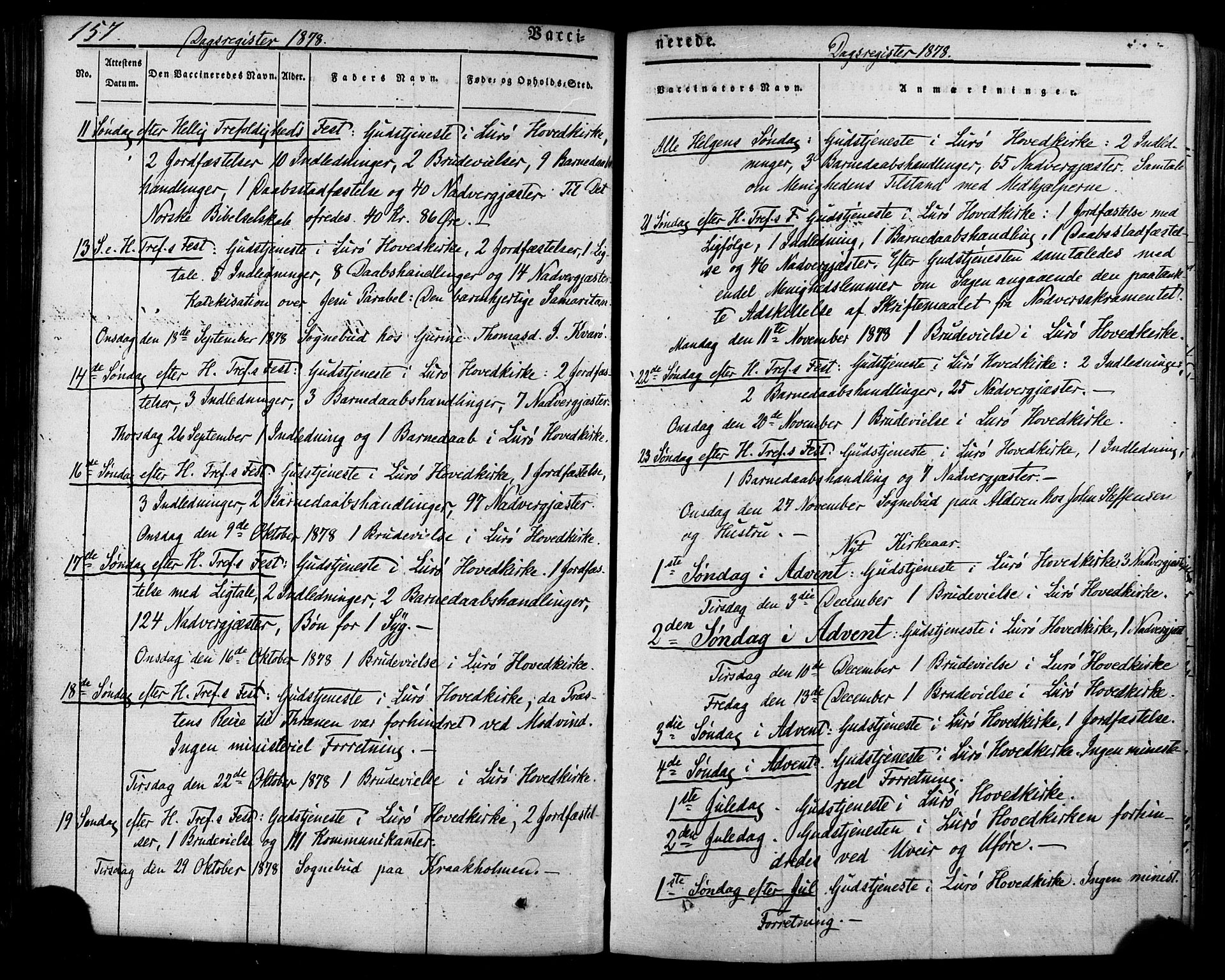 Ministerialprotokoller, klokkerbøker og fødselsregistre - Nordland, AV/SAT-A-1459/839/L0567: Parish register (official) no. 839A04, 1863-1879, p. 157