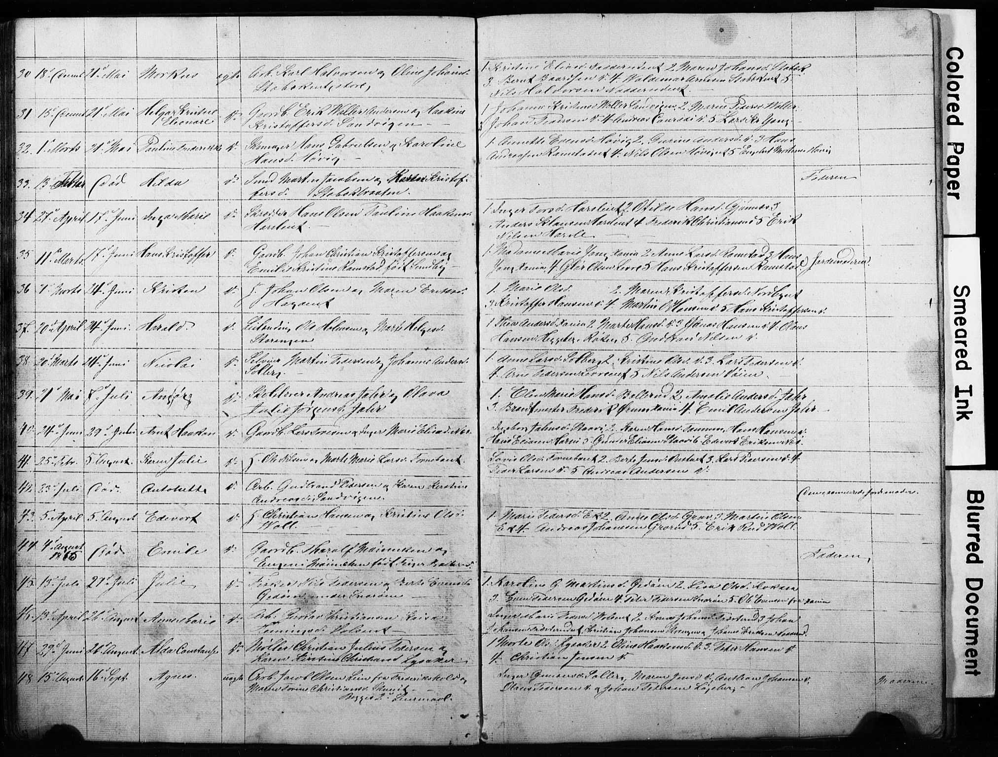 Asker prestekontor Kirkebøker, AV/SAO-A-10256a/G/Gc/L0001: Parish register (copy) no. III 1, 1854-1873