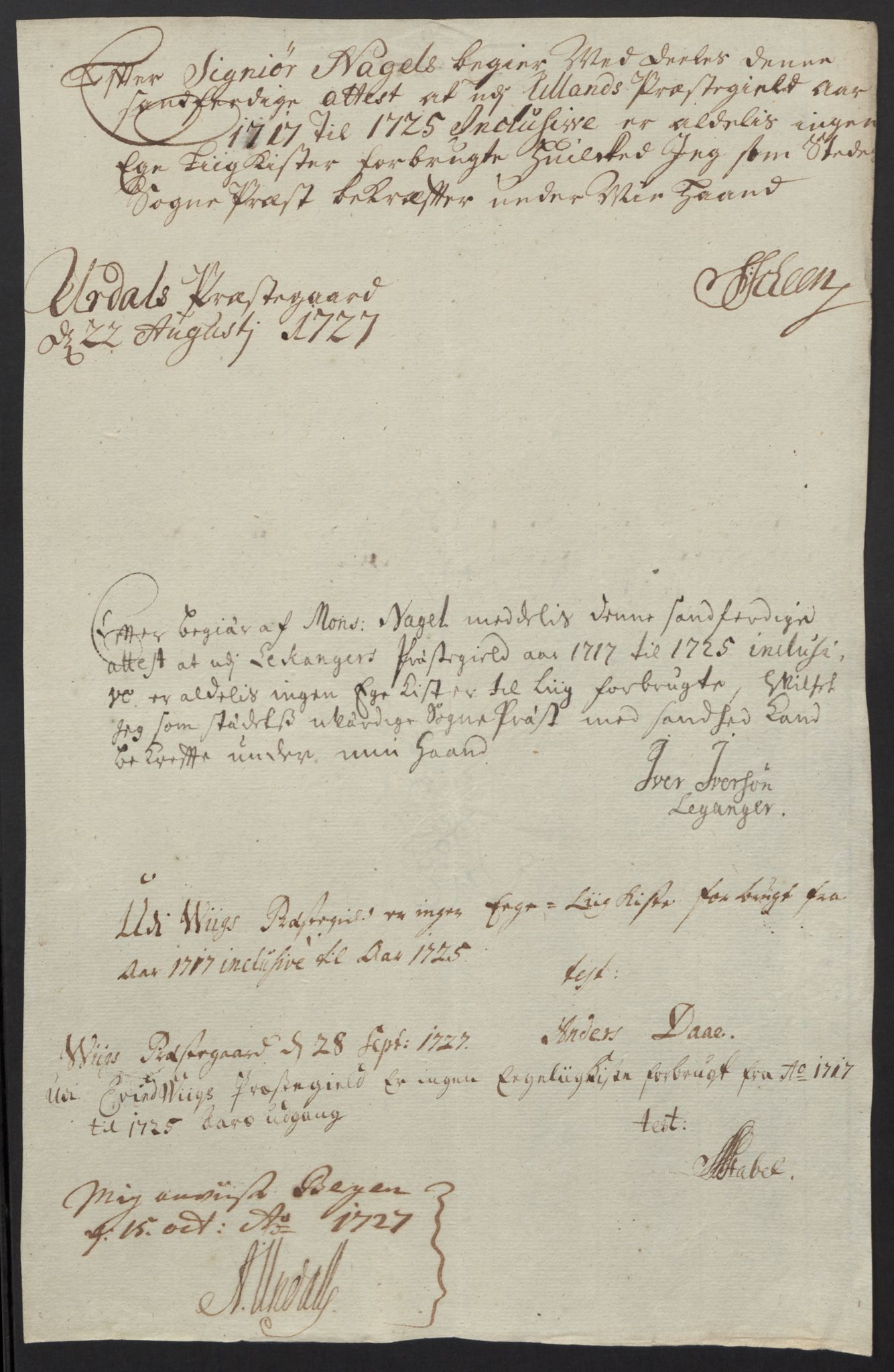 Rentekammeret inntil 1814, Reviderte regnskaper, Fogderegnskap, RA/EA-4092/R52/L3321: Fogderegnskap Sogn, 1717-1718, p. 398