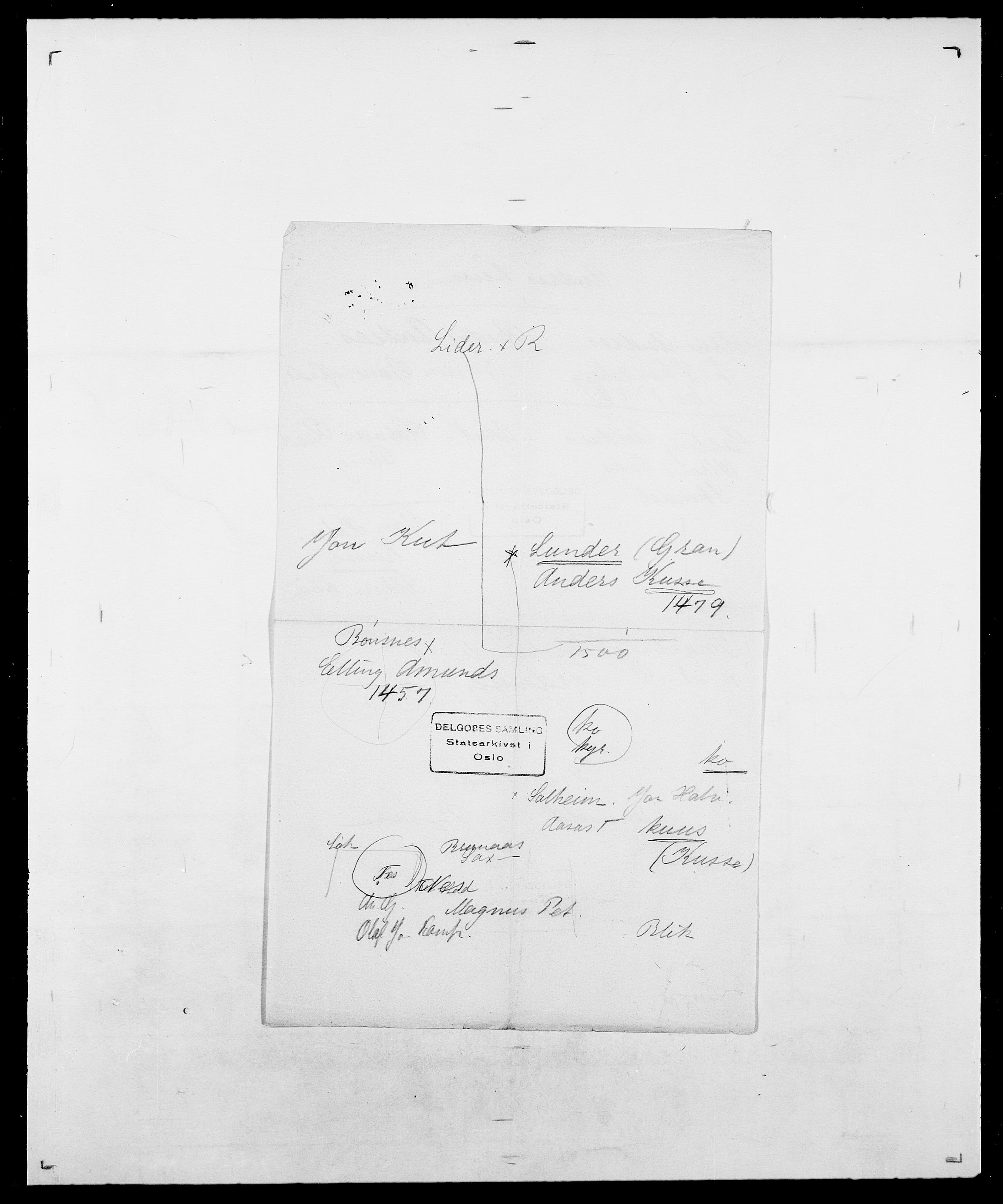 Delgobe, Charles Antoine - samling, SAO/PAO-0038/D/Da/L0022: Krog - Lasteen, p. 234