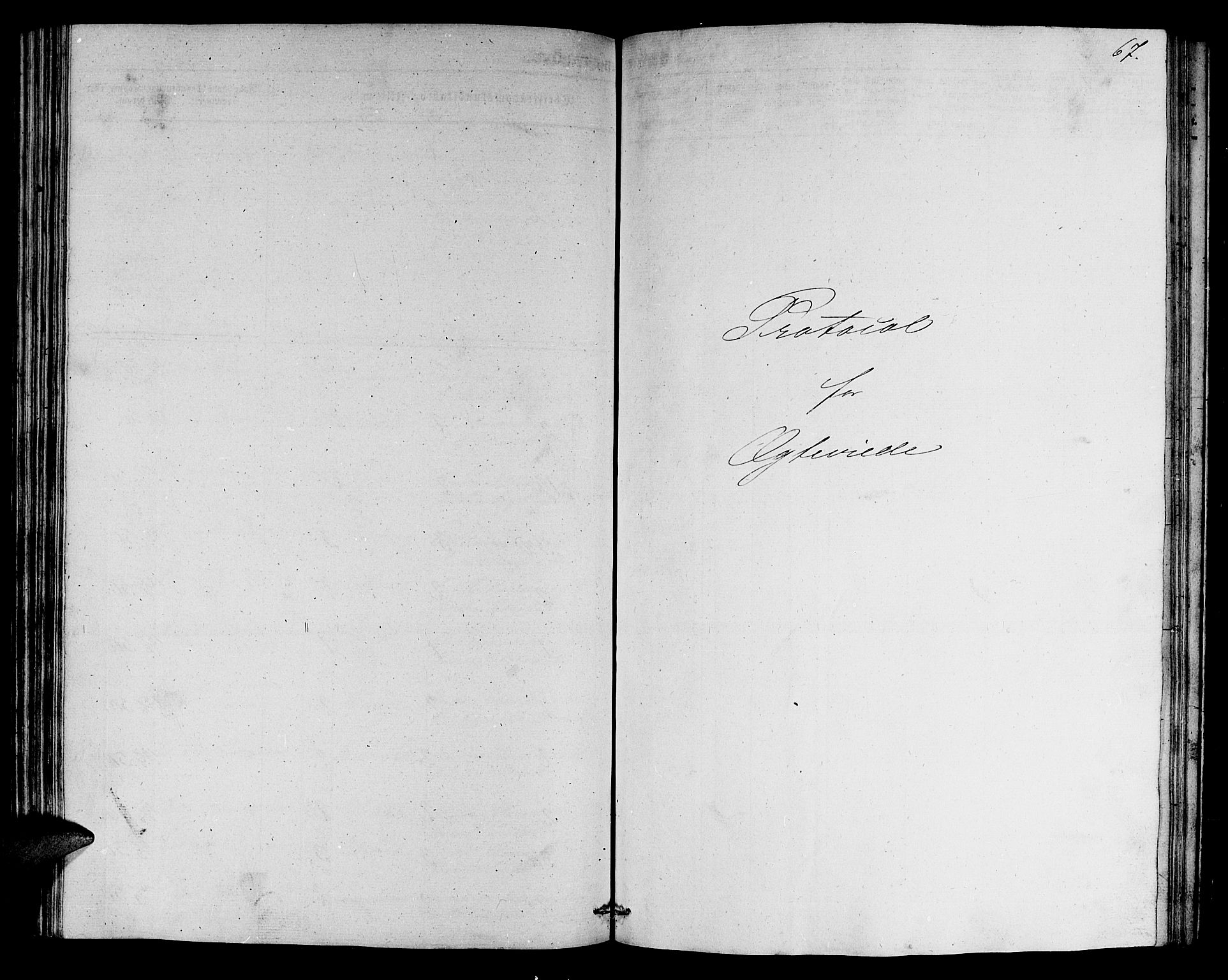 Ministerialprotokoller, klokkerbøker og fødselsregistre - Møre og Romsdal, AV/SAT-A-1454/517/L0228: Parish register (copy) no. 517C01, 1854-1865, p. 67