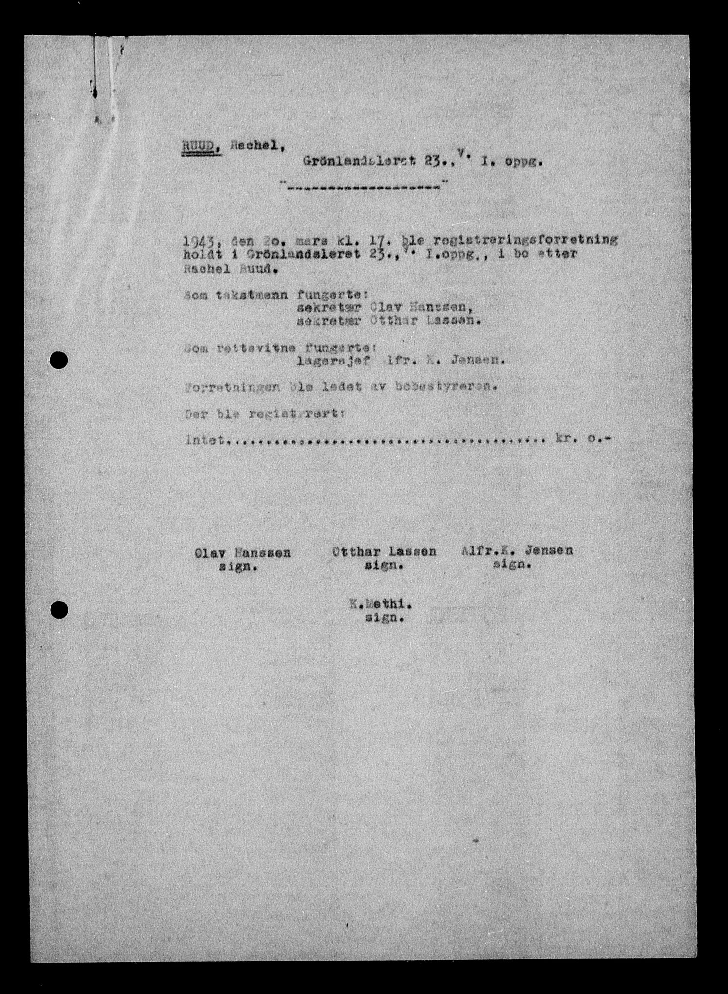 Justisdepartementet, Tilbakeføringskontoret for inndratte formuer, RA/S-1564/H/Hc/Hcc/L0975: --, 1945-1947, p. 421