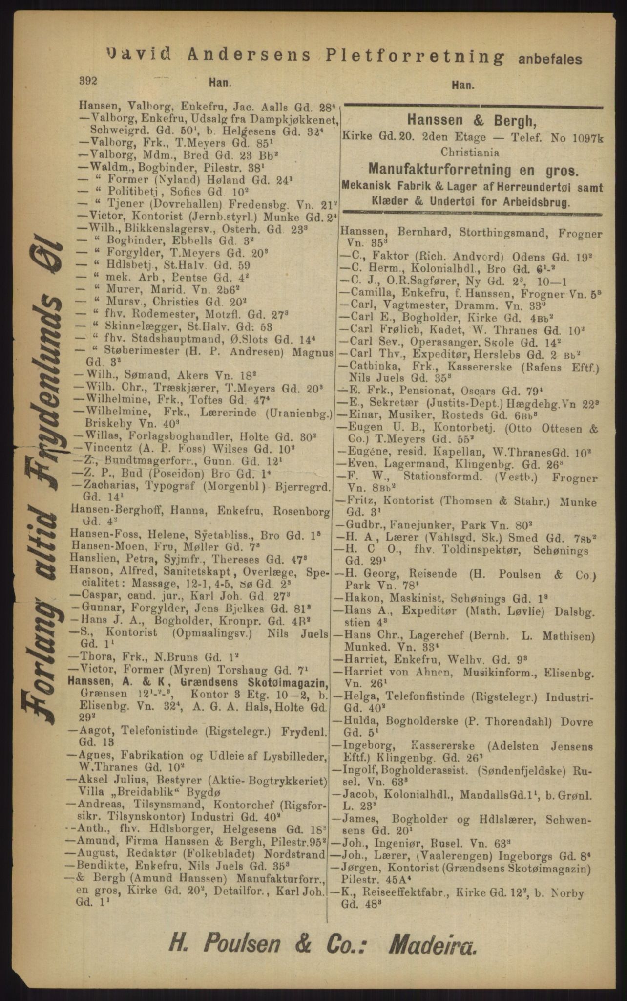 Kristiania/Oslo adressebok, PUBL/-, 1902, p. 392