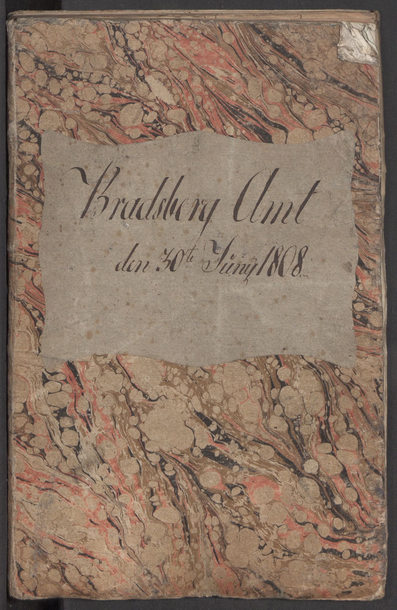 Kommersekollegiet, Brannforsikringskontoret 1767-1814, RA/EA-5458/F/Fb/L0061/0002: Bratsberg amt / Branntakstprotokoll Bratsberg amt, 1808