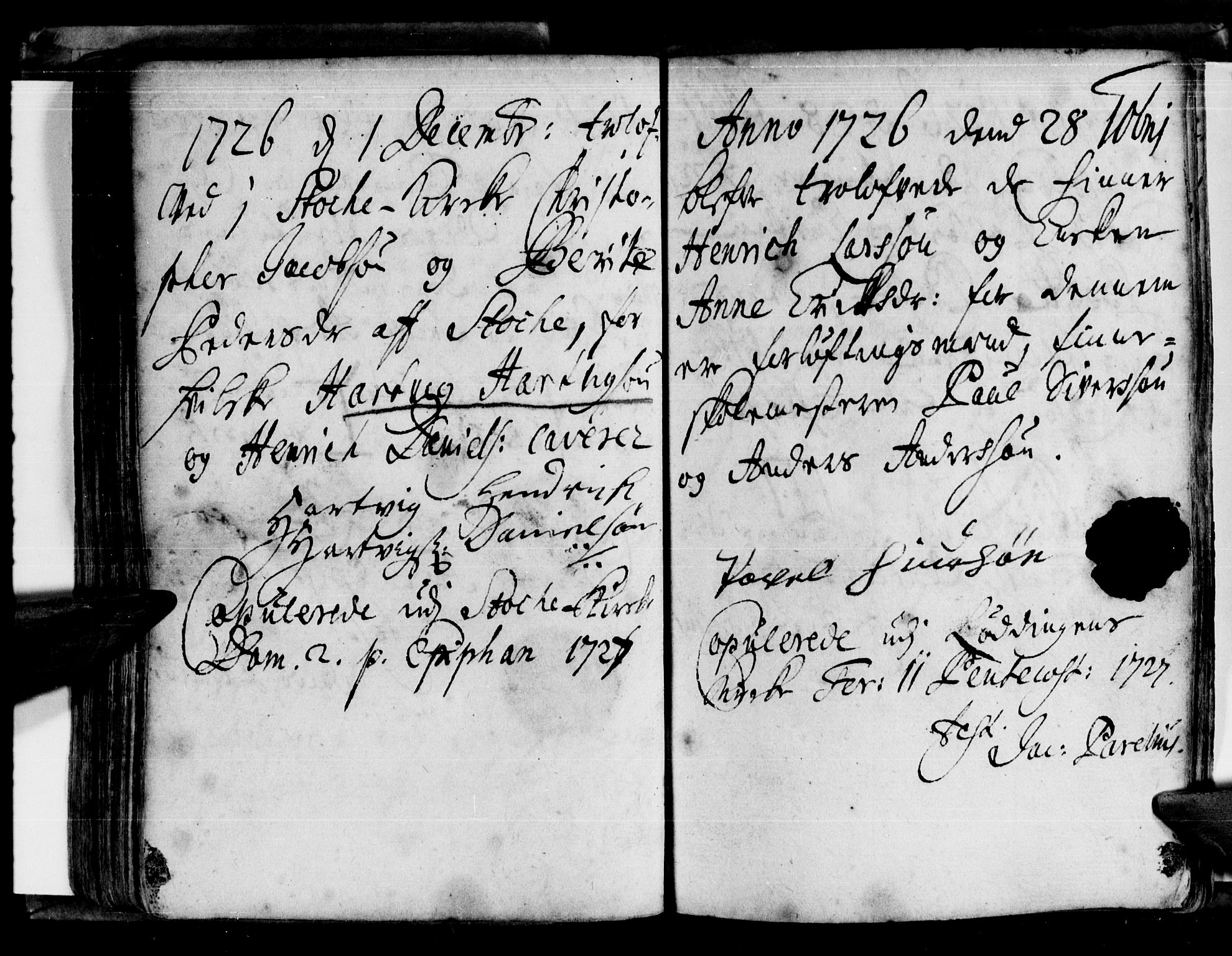 Ministerialprotokoller, klokkerbøker og fødselsregistre - Nordland, AV/SAT-A-1459/872/L1027: Parish register (official) no. 872A02, 1714-1747