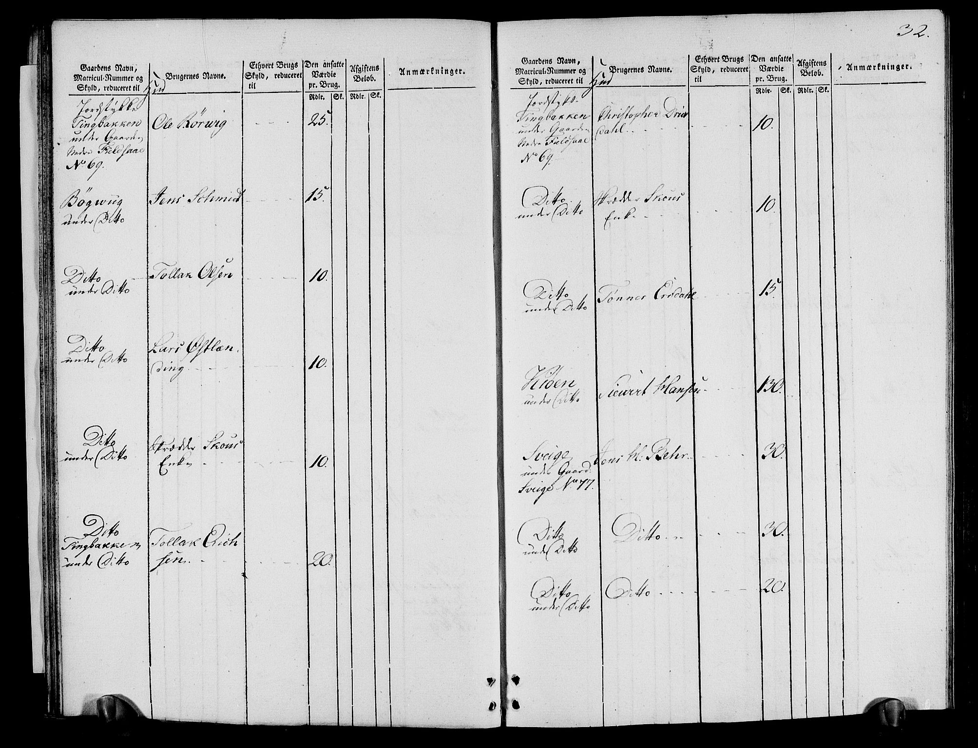 Rentekammeret inntil 1814, Realistisk ordnet avdeling, AV/RA-EA-4070/N/Ne/Nea/L0095: Lista fogderi. Oppebørselsregister, 1803-1804, p. 34