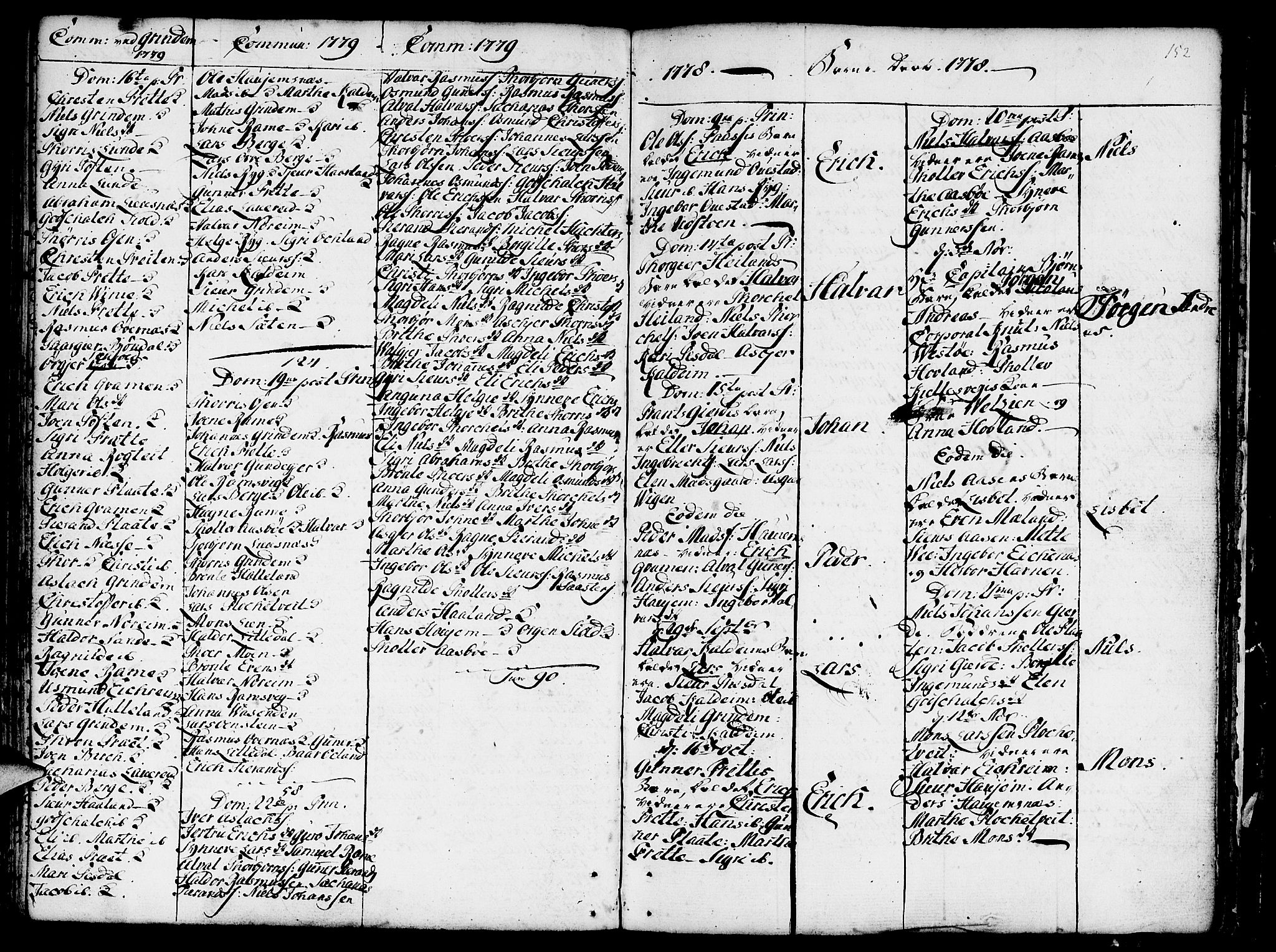 Etne sokneprestembete, SAB/A-75001/H/Haa: Parish register (official) no. A 3 /2, 1755-1782, p. 152