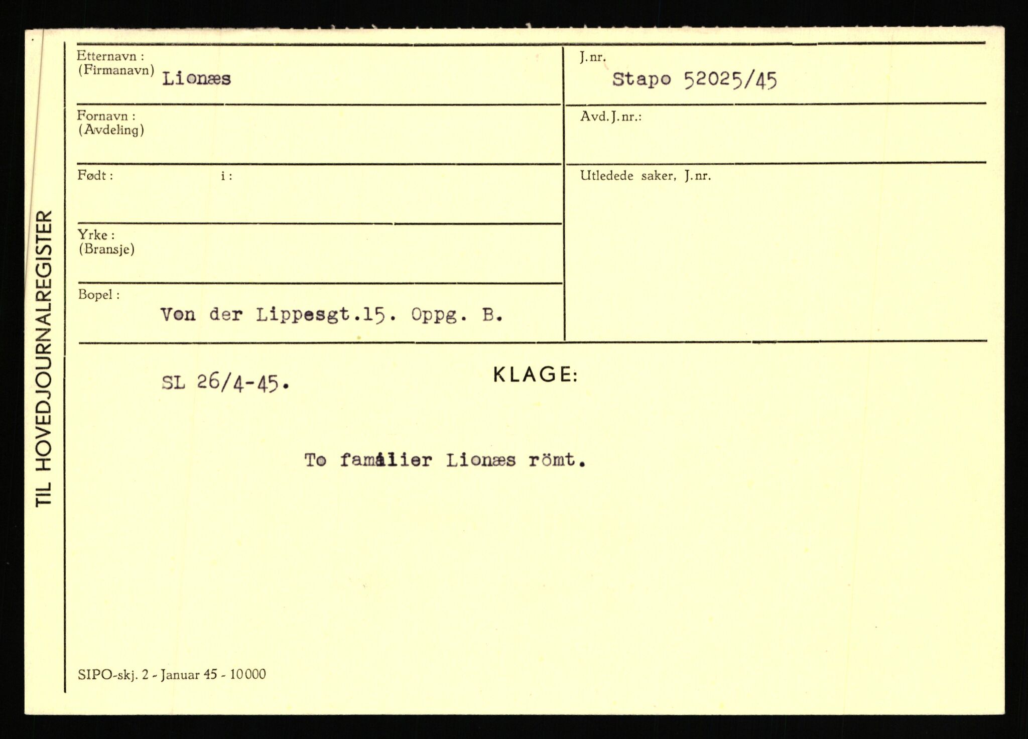 Statspolitiet - Hovedkontoret / Osloavdelingen, AV/RA-S-1329/C/Ca/L0010: Lind - Moksnes, 1943-1945, p. 402