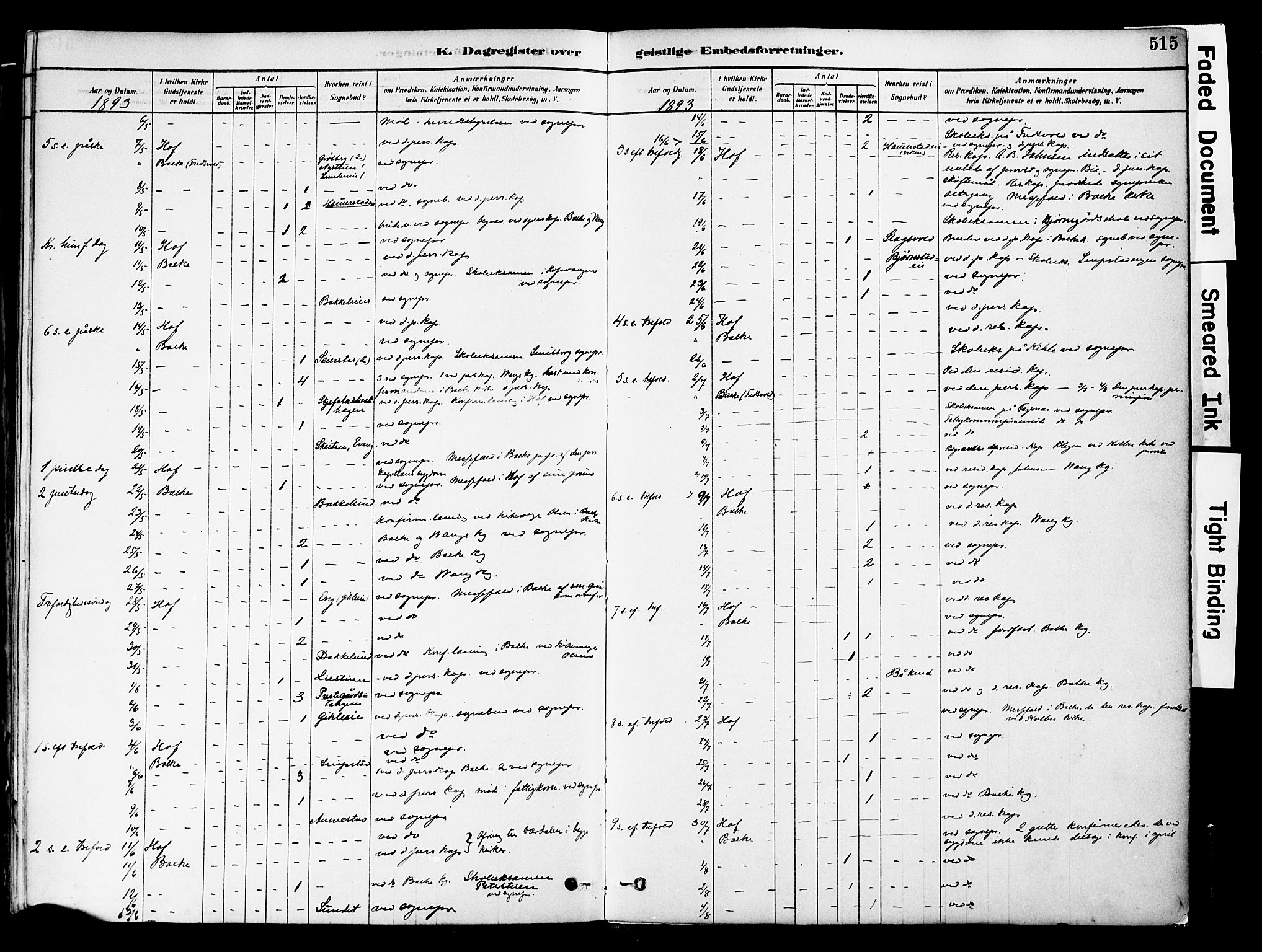 Østre Toten prestekontor, AV/SAH-PREST-104/H/Ha/Haa/L0006: Parish register (official) no. 6 /1, 1878-1896, p. 515