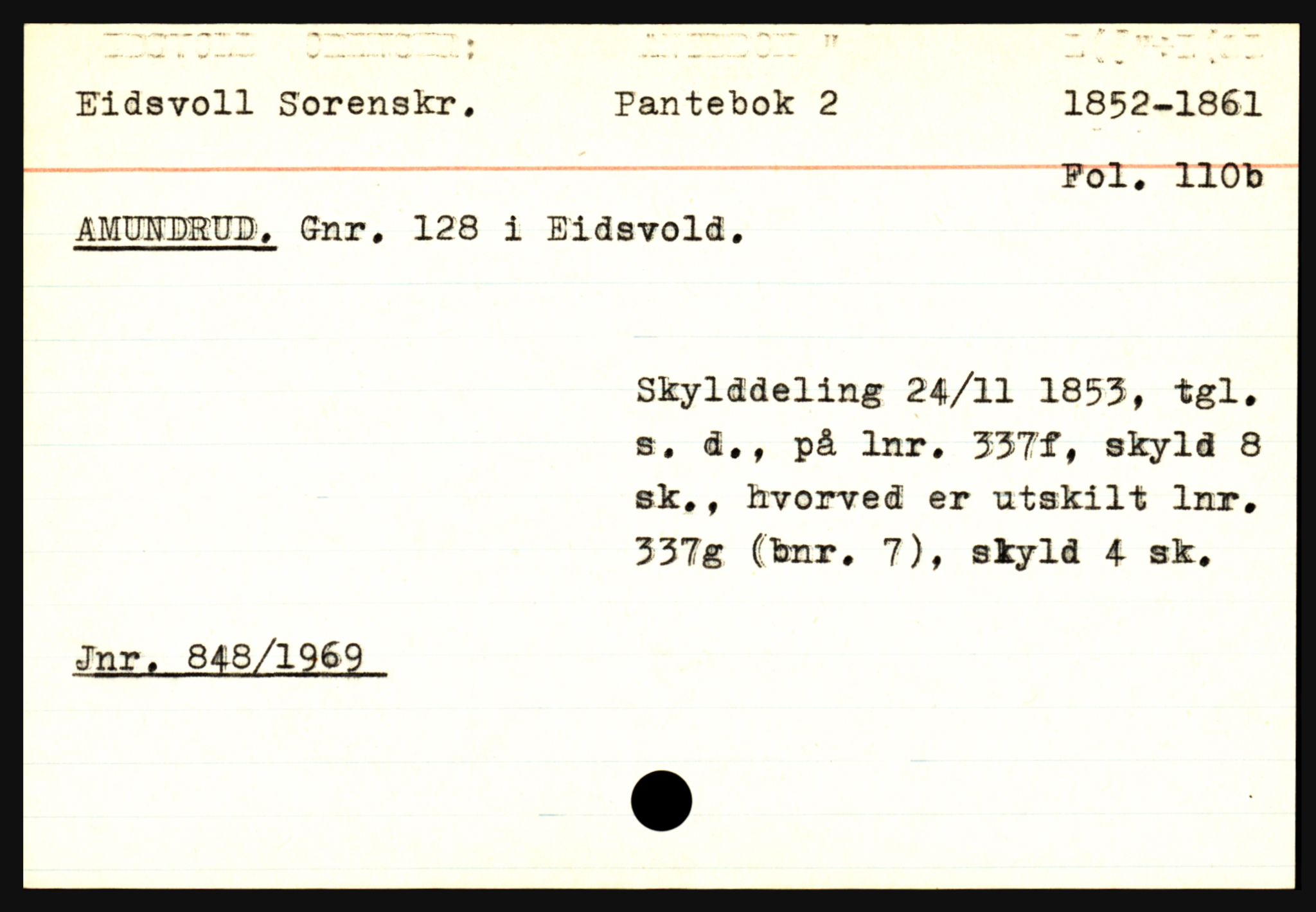 Statsarkivet i Oslo, AV/SAO-A-10621/Z/Zb/L0008: Eidsvoll (Amundrud - Åsgård), p. 6