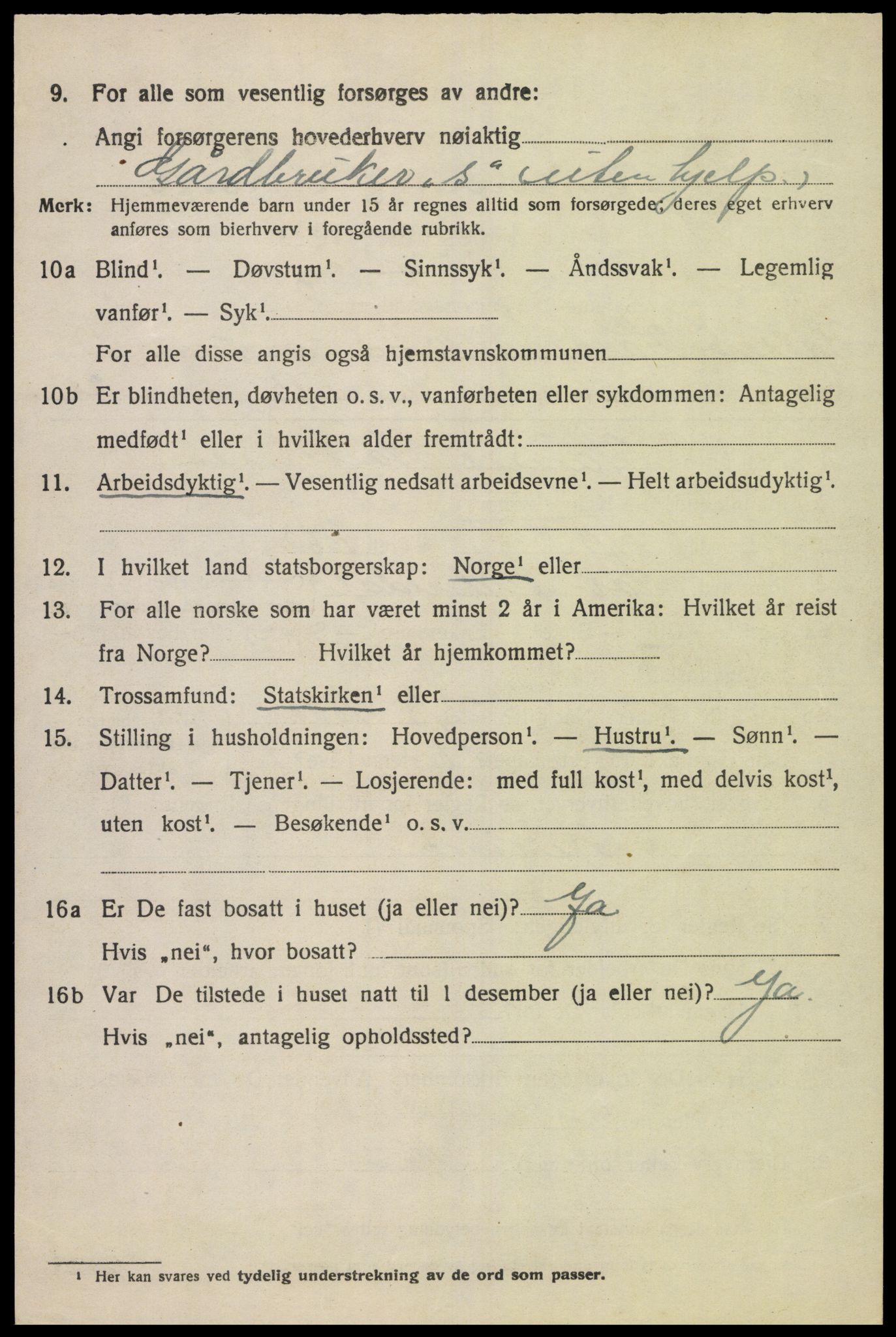 SAK, 1920 census for Halse og Harkmark, 1920, p. 7264