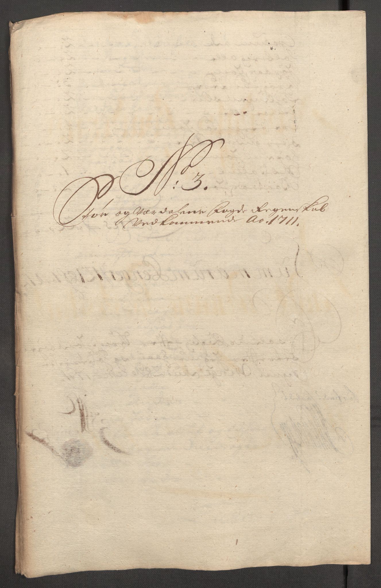 Rentekammeret inntil 1814, Reviderte regnskaper, Fogderegnskap, AV/RA-EA-4092/R62/L4201: Fogderegnskap Stjørdal og Verdal, 1711, p. 115