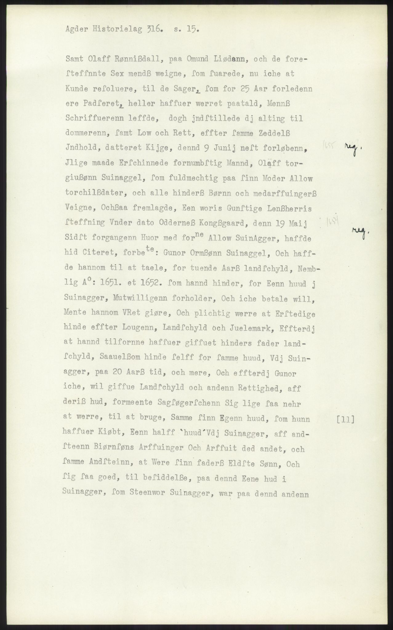 Samlinger til kildeutgivelse, Diplomavskriftsamlingen, AV/RA-EA-4053/H/Ha, p. 574