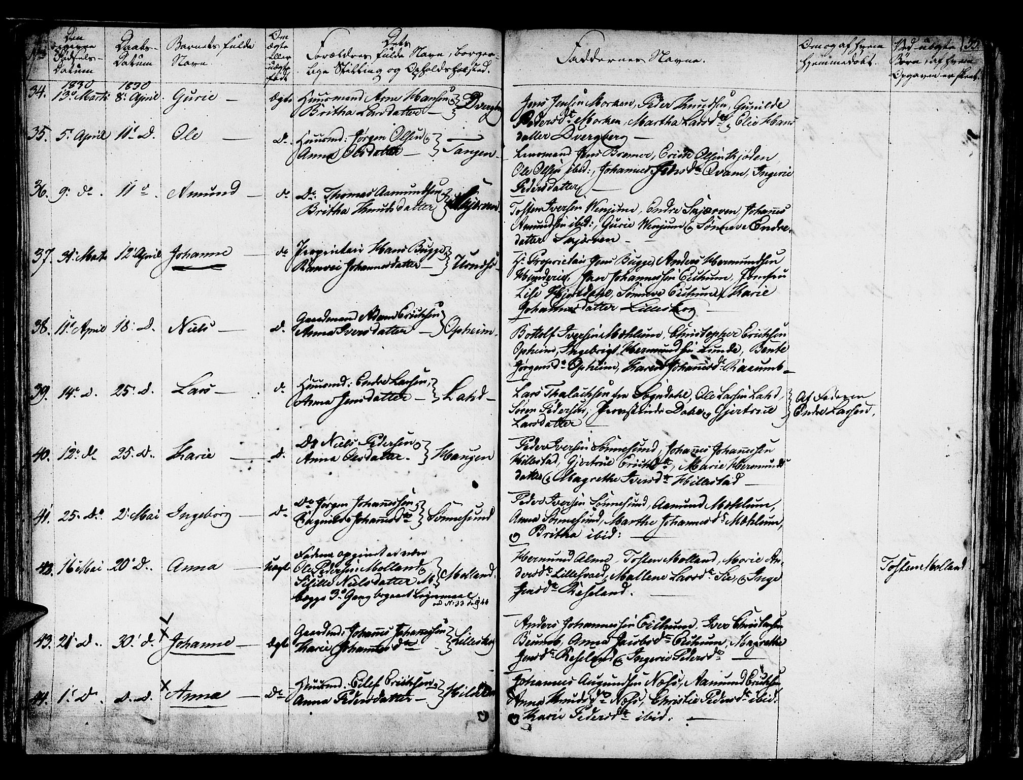 Hafslo sokneprestembete, AV/SAB-A-80301/H/Haa/Haaa/L0004: Parish register (official) no. A 4, 1821-1834, p. 55