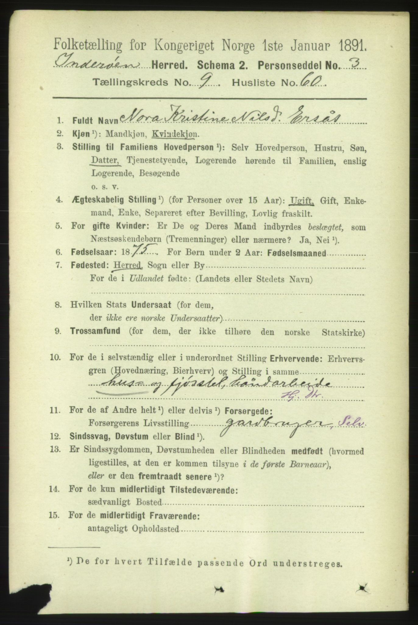 RA, 1891 census for 1729 Inderøy, 1891, p. 5461