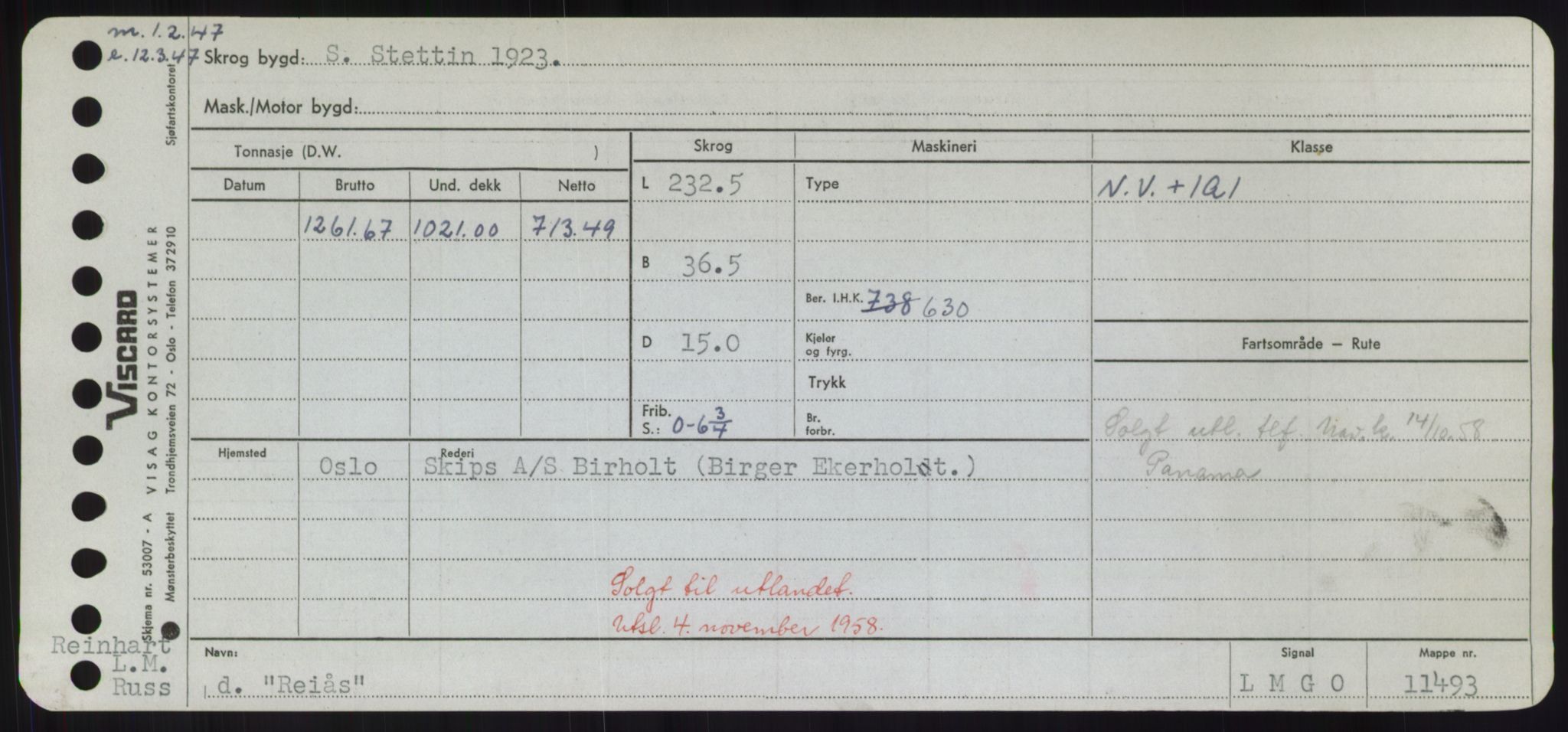 Sjøfartsdirektoratet med forløpere, Skipsmålingen, AV/RA-S-1627/H/Hd/L0030: Fartøy, Q-Riv, p. 387