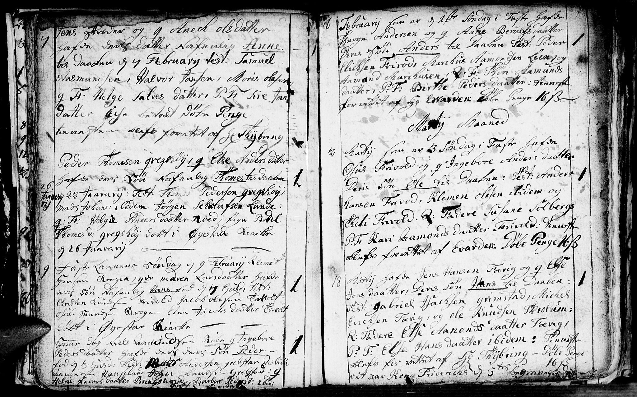 Fjære sokneprestkontor, AV/SAK-1111-0011/F/Fb/L0004: Parish register (copy) no. B 4, 1766-1785, p. 22b-23a