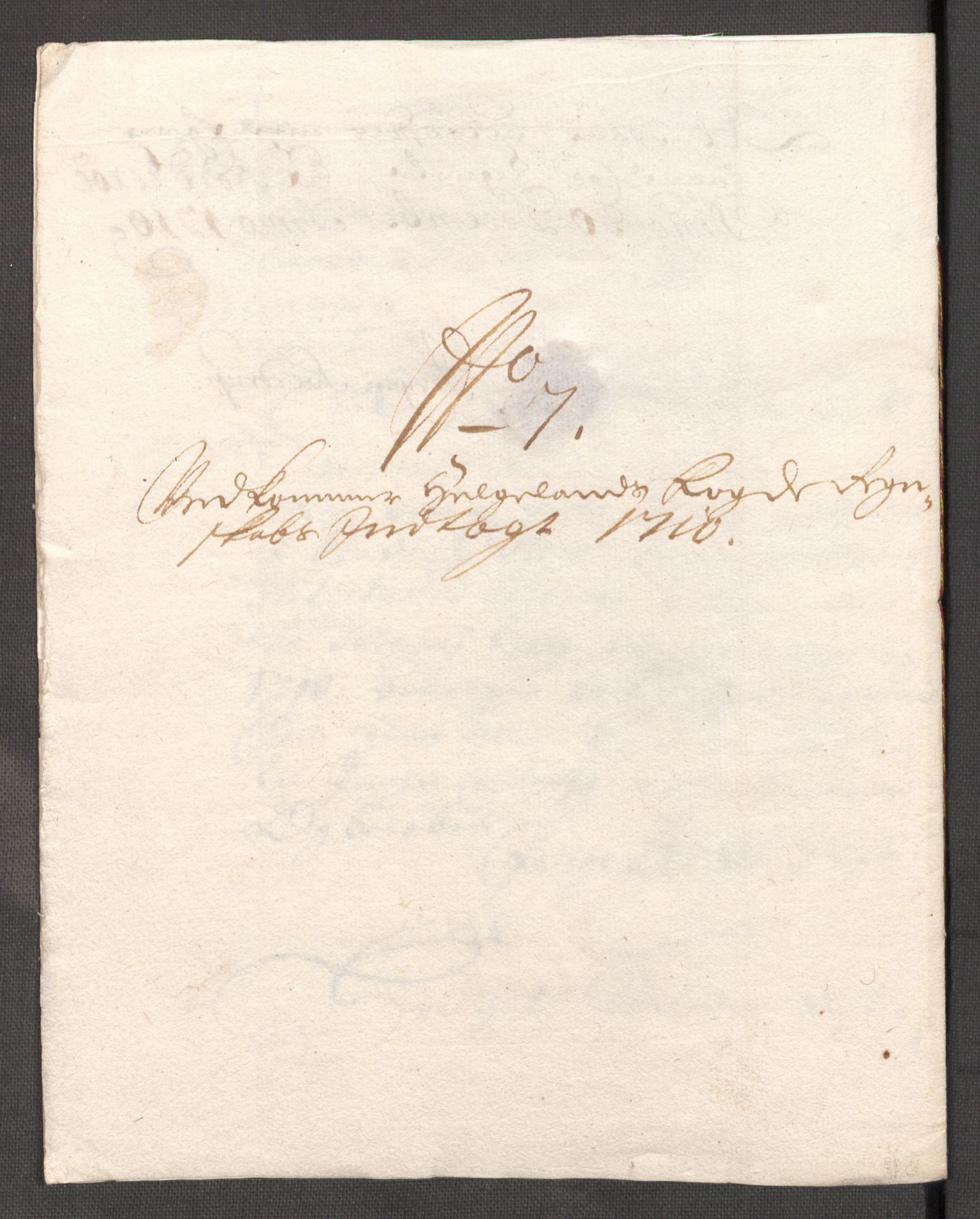 Rentekammeret inntil 1814, Reviderte regnskaper, Fogderegnskap, RA/EA-4092/R65/L4511: Fogderegnskap Helgeland, 1710-1711, p. 129