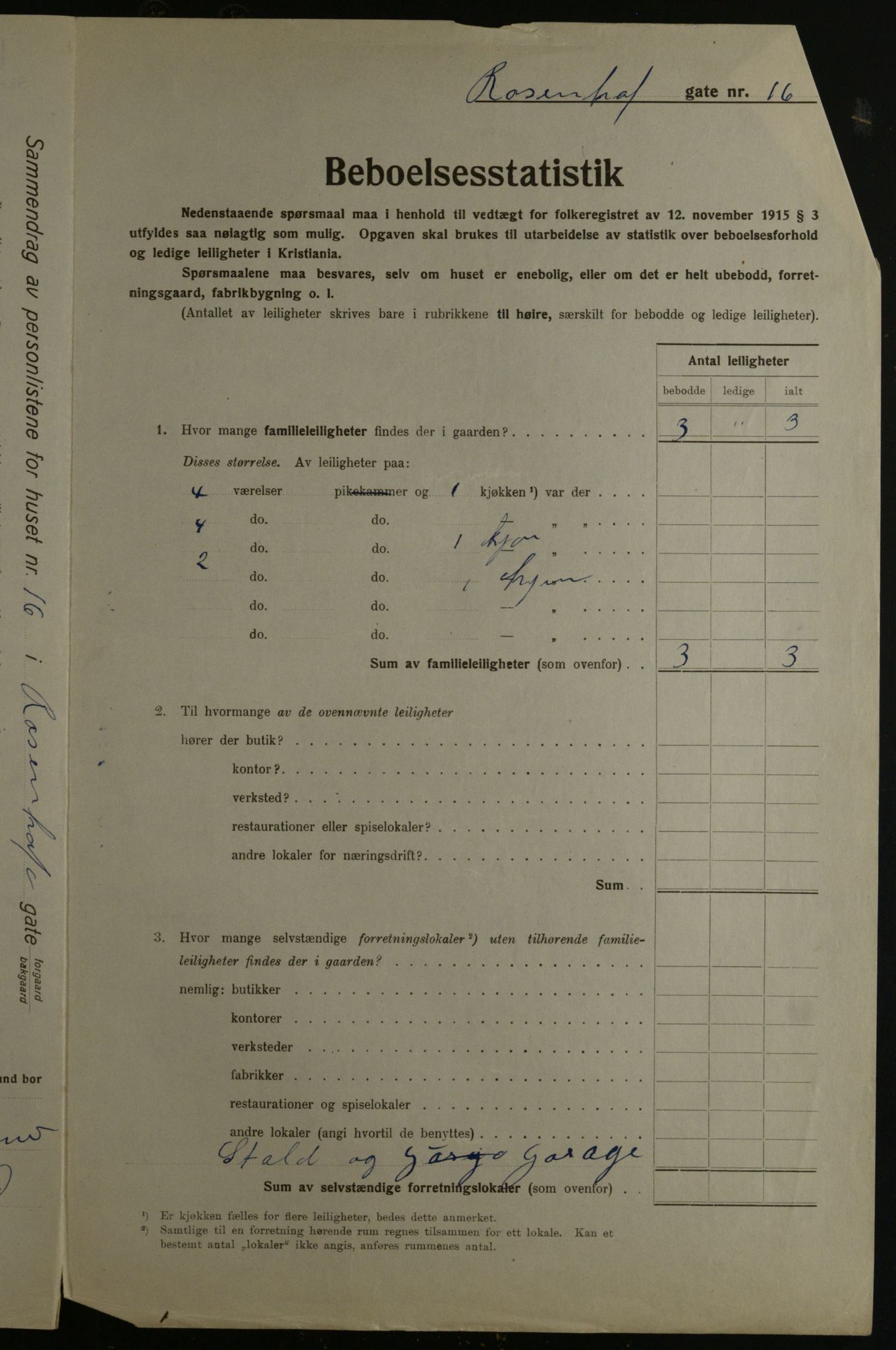 OBA, Municipal Census 1923 for Kristiania, 1923, p. 92631