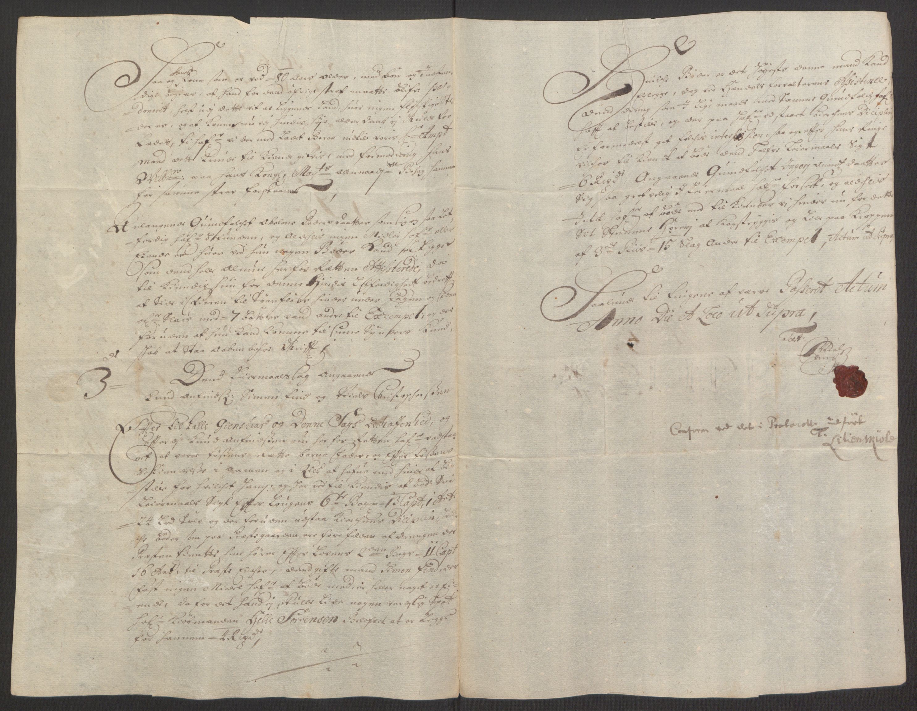 Rentekammeret inntil 1814, Reviderte regnskaper, Fogderegnskap, AV/RA-EA-4092/R69/L4851: Fogderegnskap Finnmark/Vardøhus, 1691-1700, p. 275