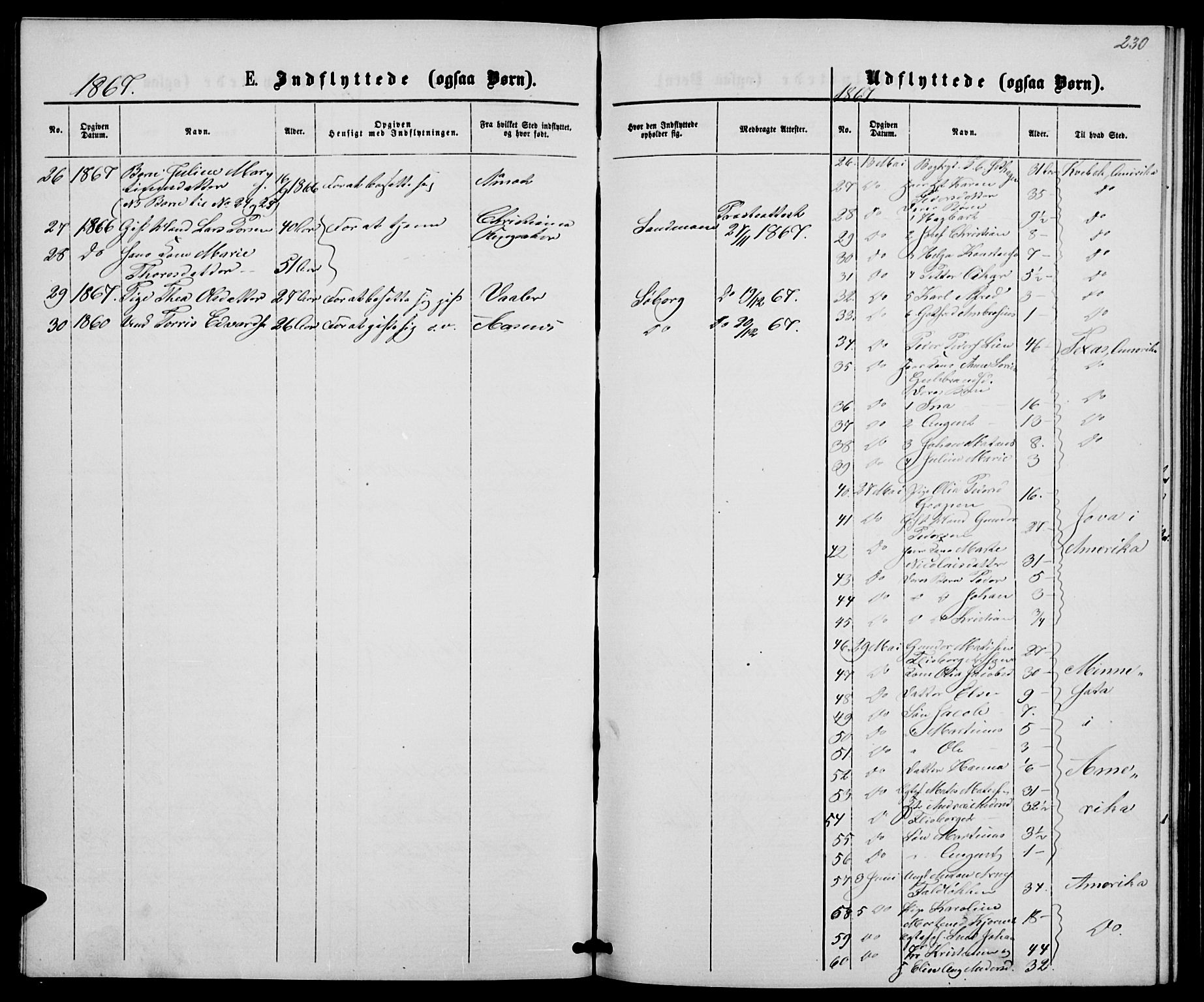 Elverum prestekontor, AV/SAH-PREST-044/H/Ha/Hab/L0004: Parish register (copy) no. 4, 1866-1874, p. 230