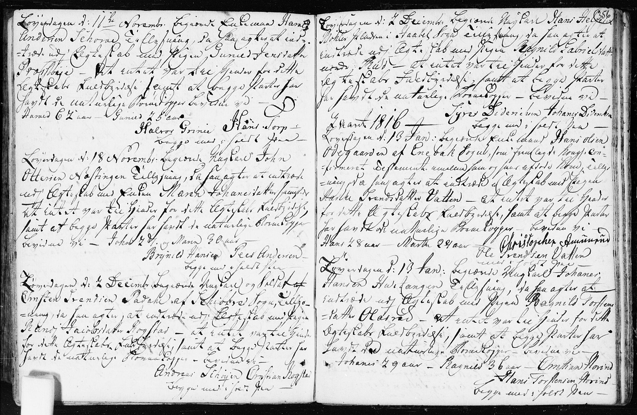 Spydeberg prestekontor Kirkebøker, AV/SAO-A-10924/F/Fa/L0003: Parish register (official) no. I 3, 1778-1814, p. 356