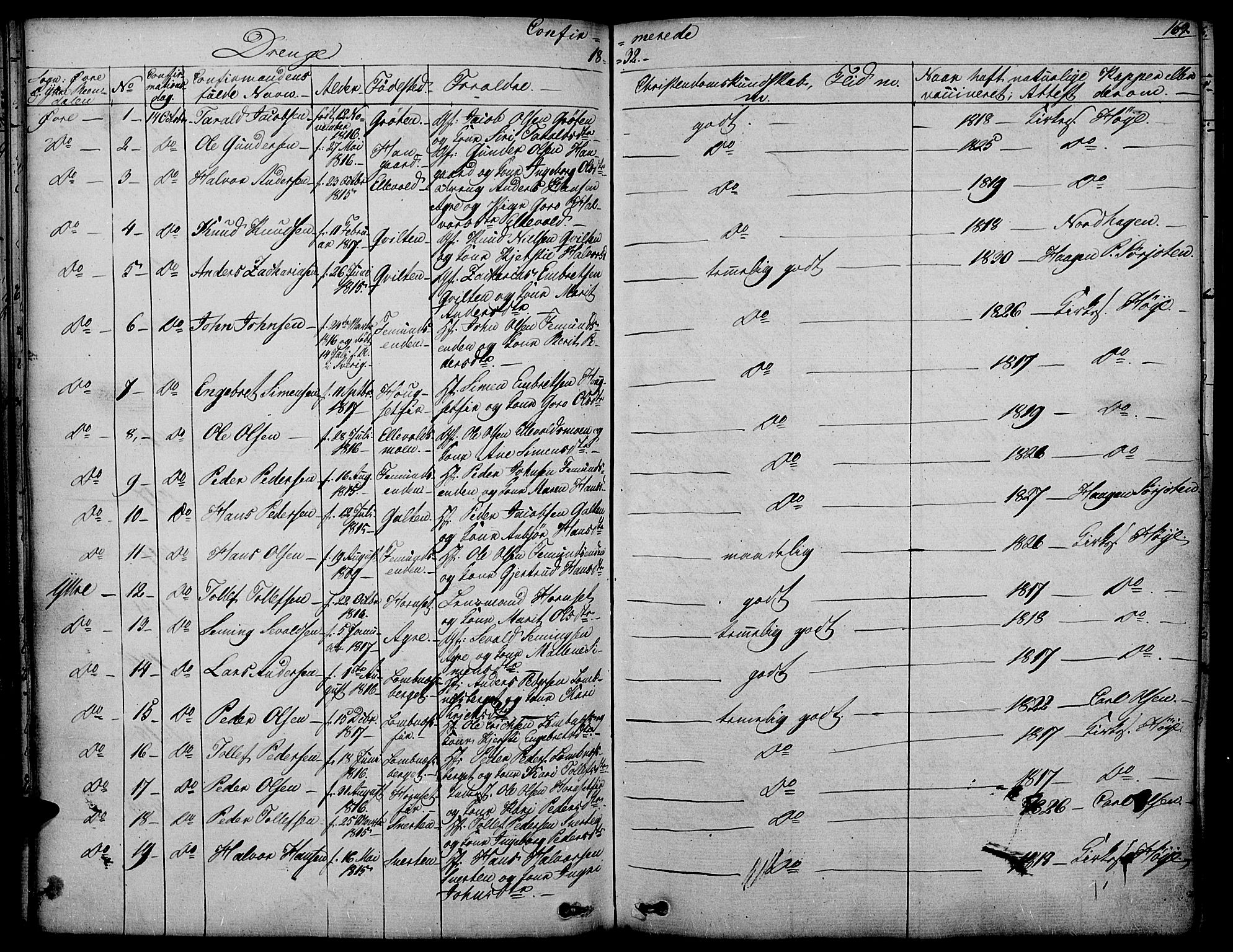 Rendalen prestekontor, AV/SAH-PREST-054/H/Ha/Haa/L0004: Parish register (official) no. 4, 1829-1852, p. 169