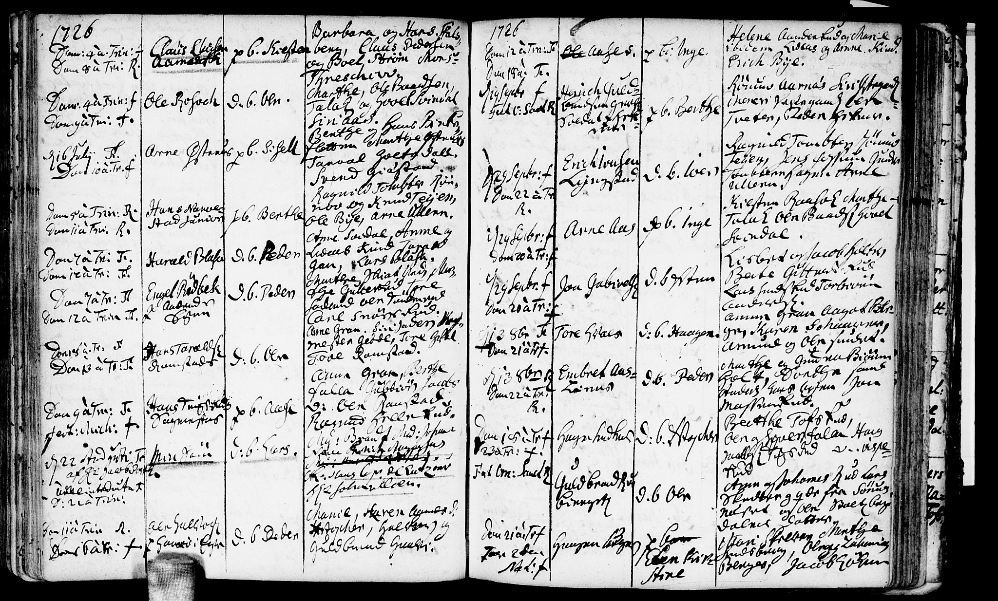 Fet prestekontor Kirkebøker, AV/SAO-A-10370a/F/Fa/L0001: Parish register (official) no. I 1, 1716-1751, p. 76