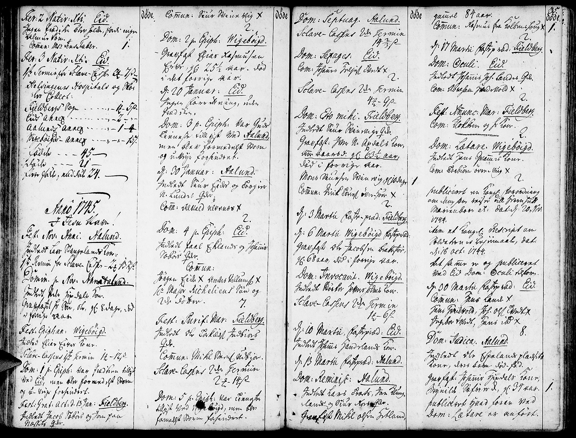 Fjelberg sokneprestembete, SAB/A-75201/H/Haa: Parish register (official) no. A 1, 1739-1759, p. 35