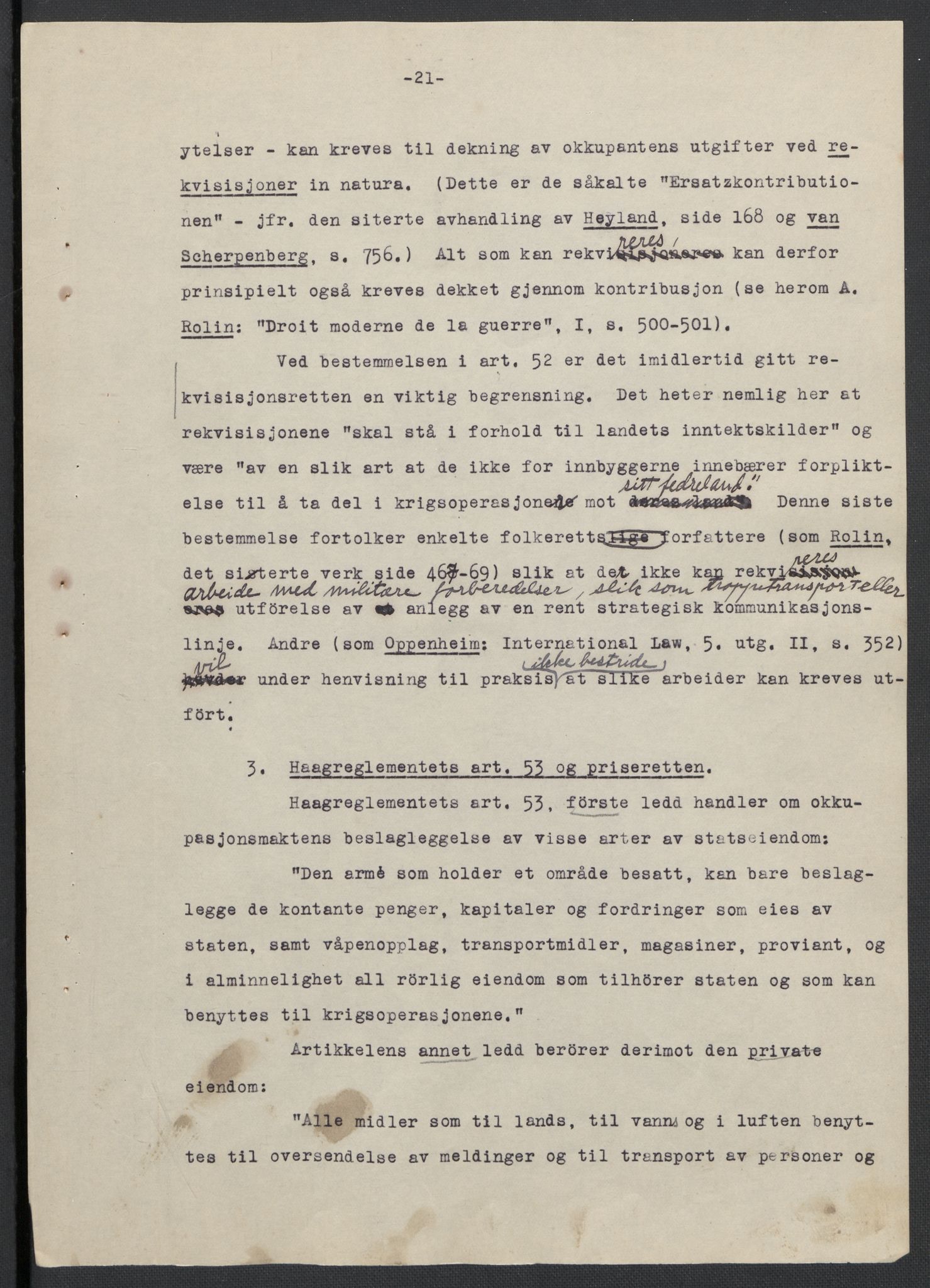 Landssvikarkivet, Oslo politikammer, AV/RA-S-3138-01/D/Da/L0003: Dnr. 29, 1945, p. 1111