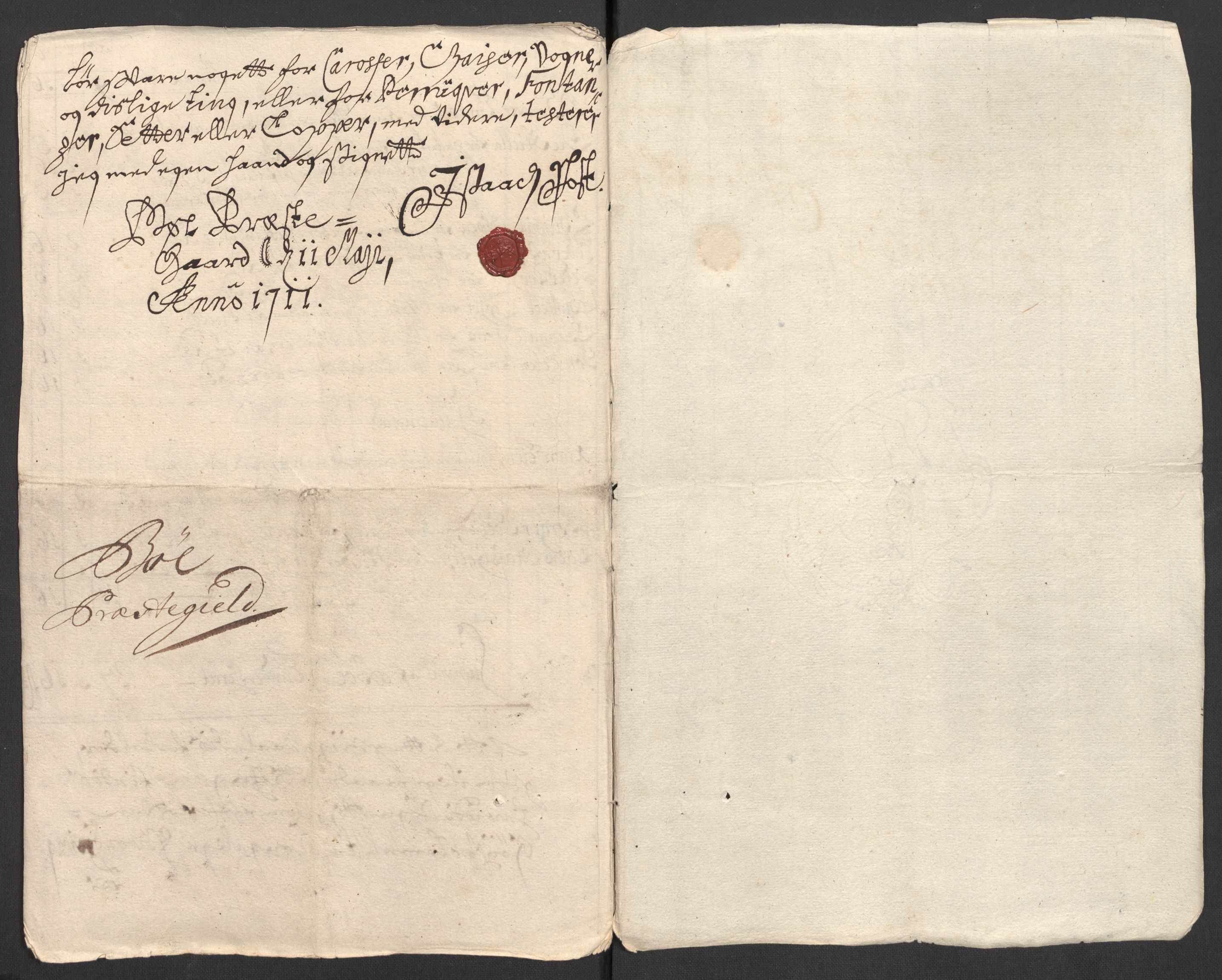 Rentekammeret inntil 1814, Reviderte regnskaper, Fogderegnskap, RA/EA-4092/R36/L2121: Fogderegnskap Øvre og Nedre Telemark og Bamble, 1711, p. 130