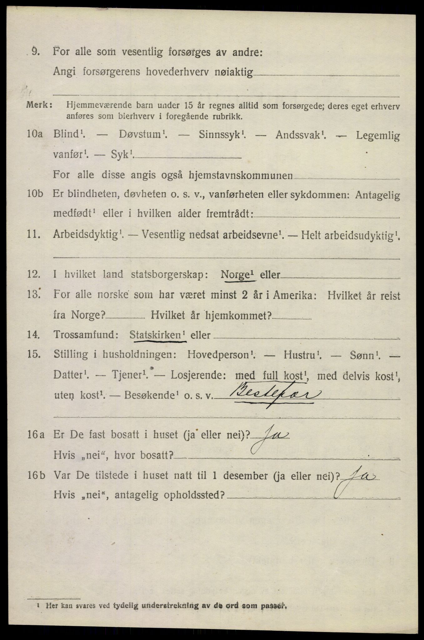 SAKO, 1920 census for Andebu, 1920, p. 5717