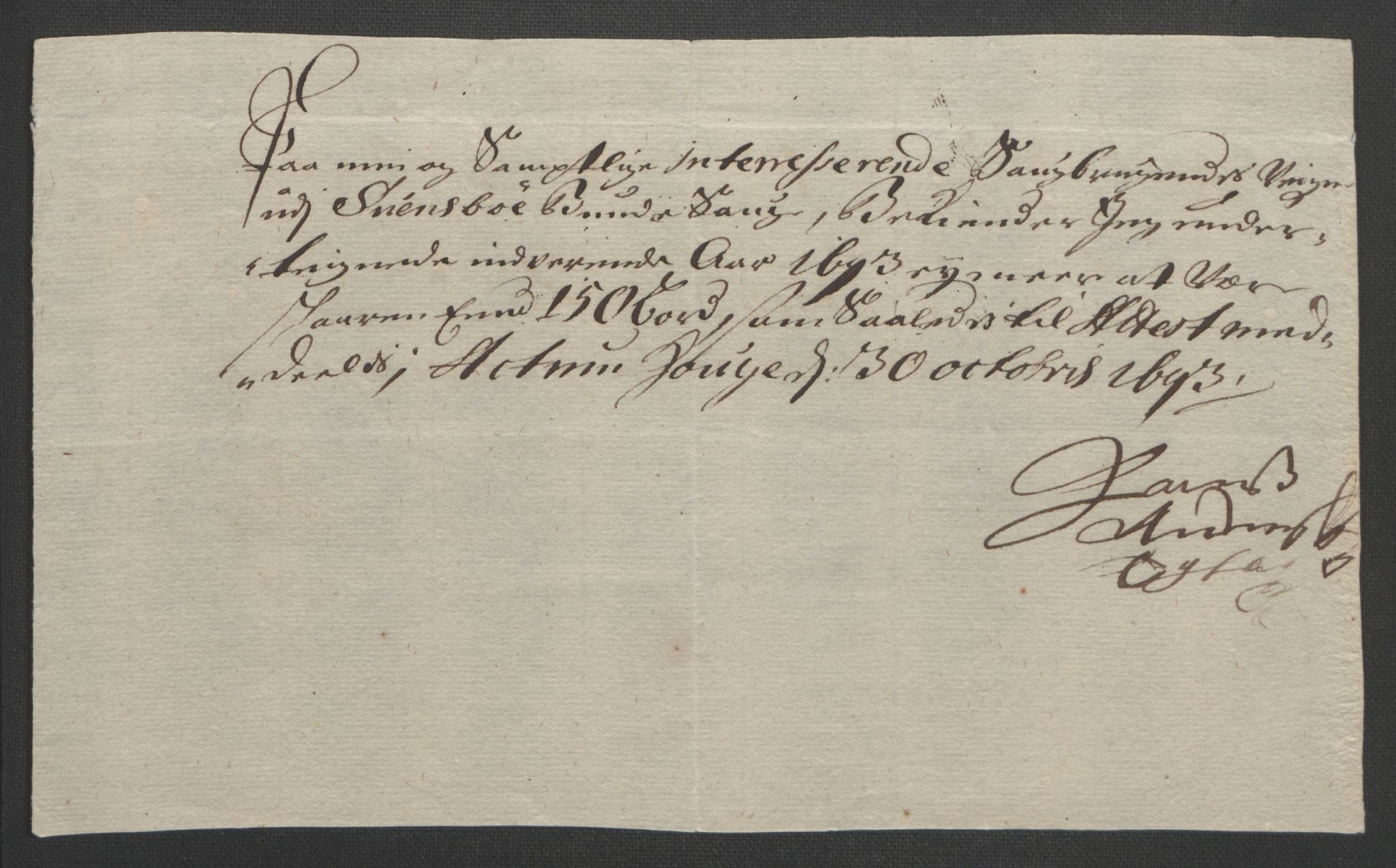 Rentekammeret inntil 1814, Reviderte regnskaper, Fogderegnskap, AV/RA-EA-4092/R48/L2974: Fogderegnskap Sunnhordland og Hardanger, 1693, p. 84