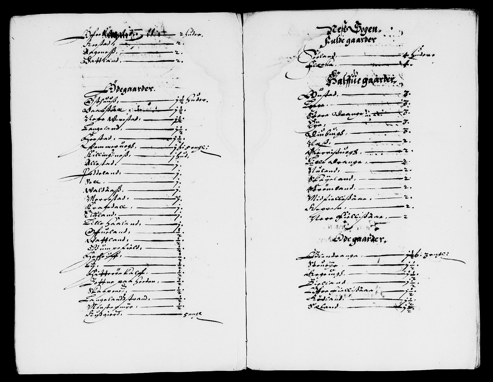 Rentekammeret inntil 1814, Reviderte regnskaper, Lensregnskaper, AV/RA-EA-5023/R/Rb/Rbr/L0012: Lista len, 1638-1640