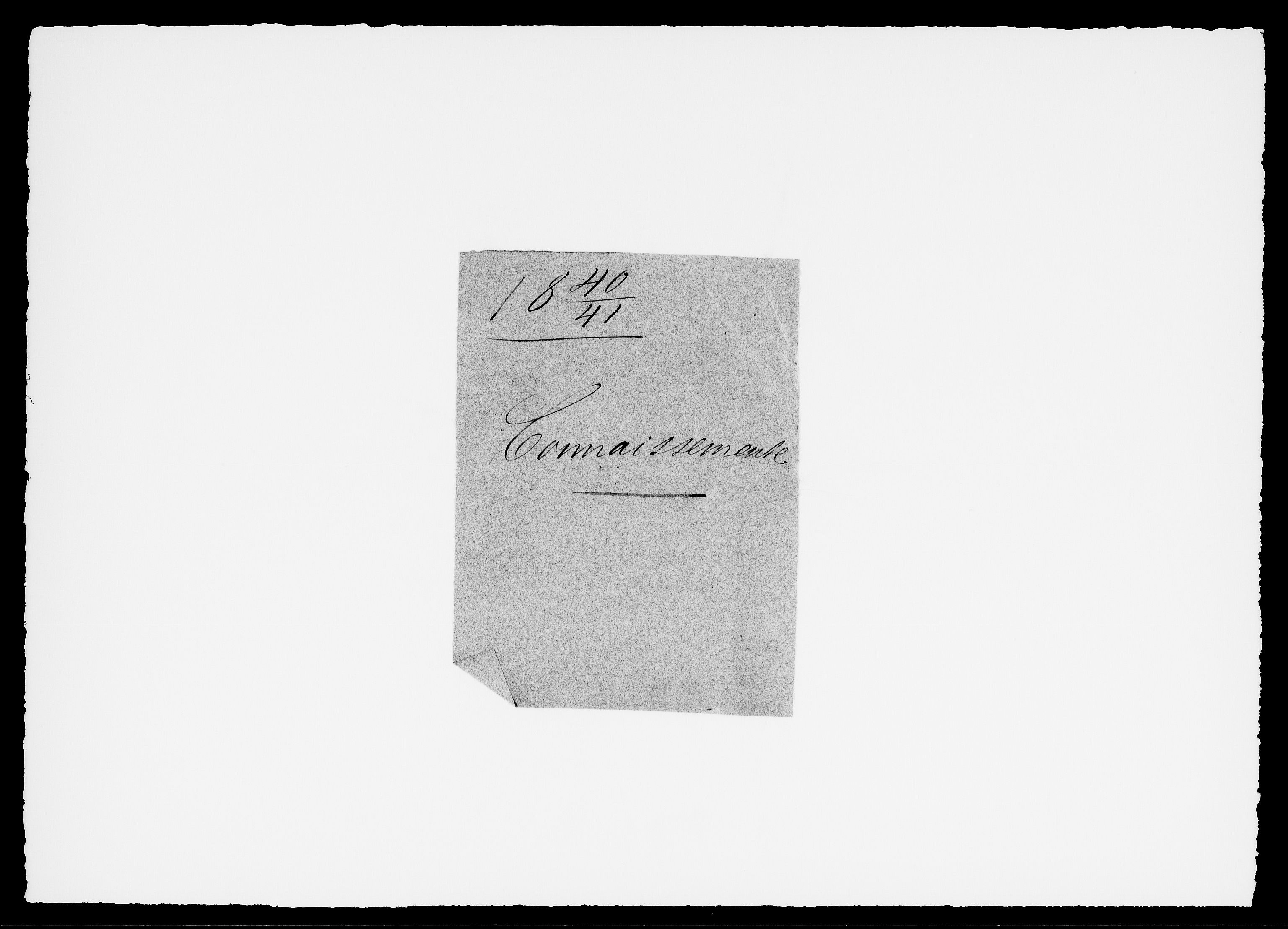 Modums Blaafarveværk, RA/PA-0157/G/Gd/Gdc/L0227/0001: -- / Connossement, 1840-1849, p. 2