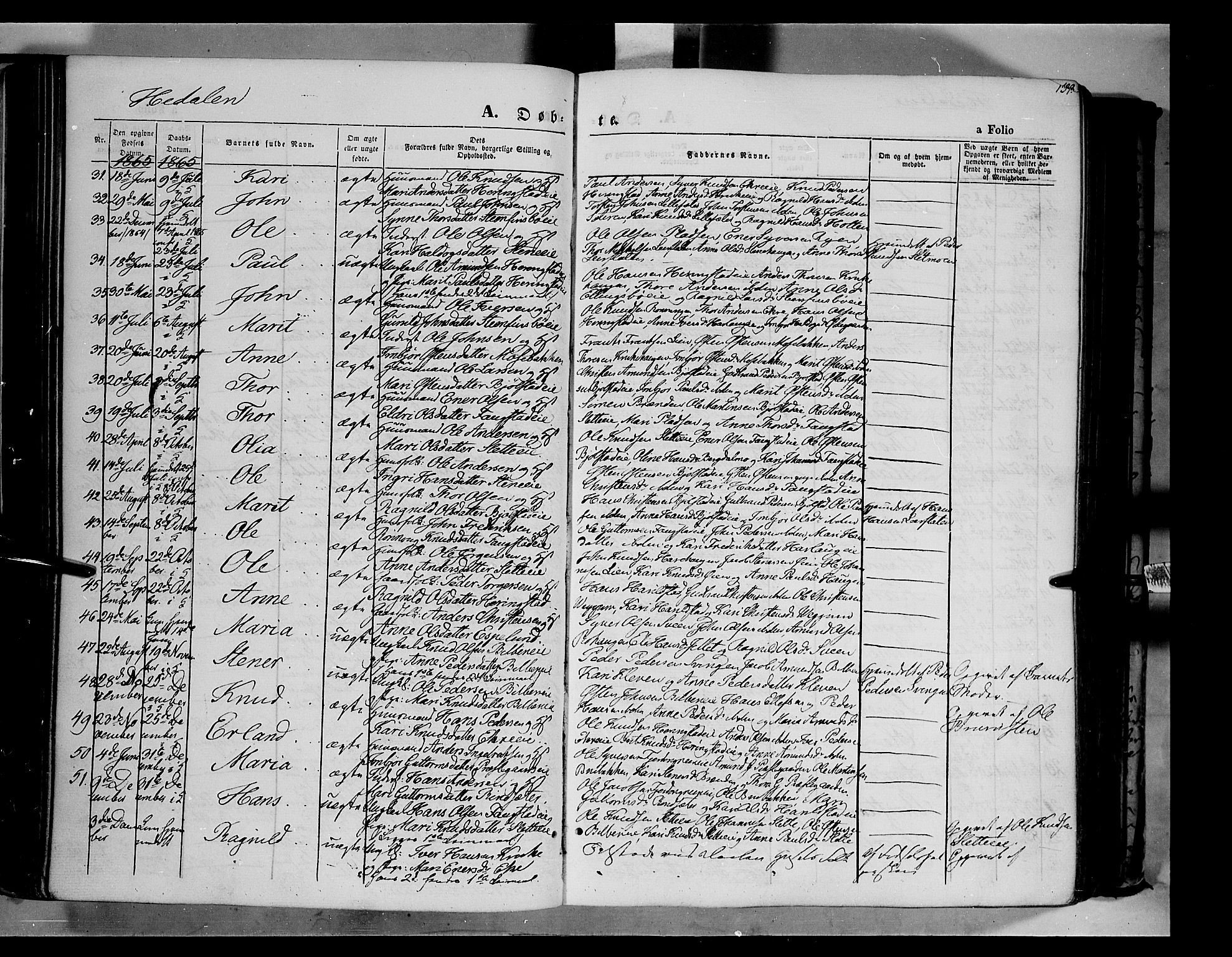 Vågå prestekontor, SAH/PREST-076/H/Ha/Haa/L0006: Parish register (official) no. 6 /2, 1857-1872, p. 137