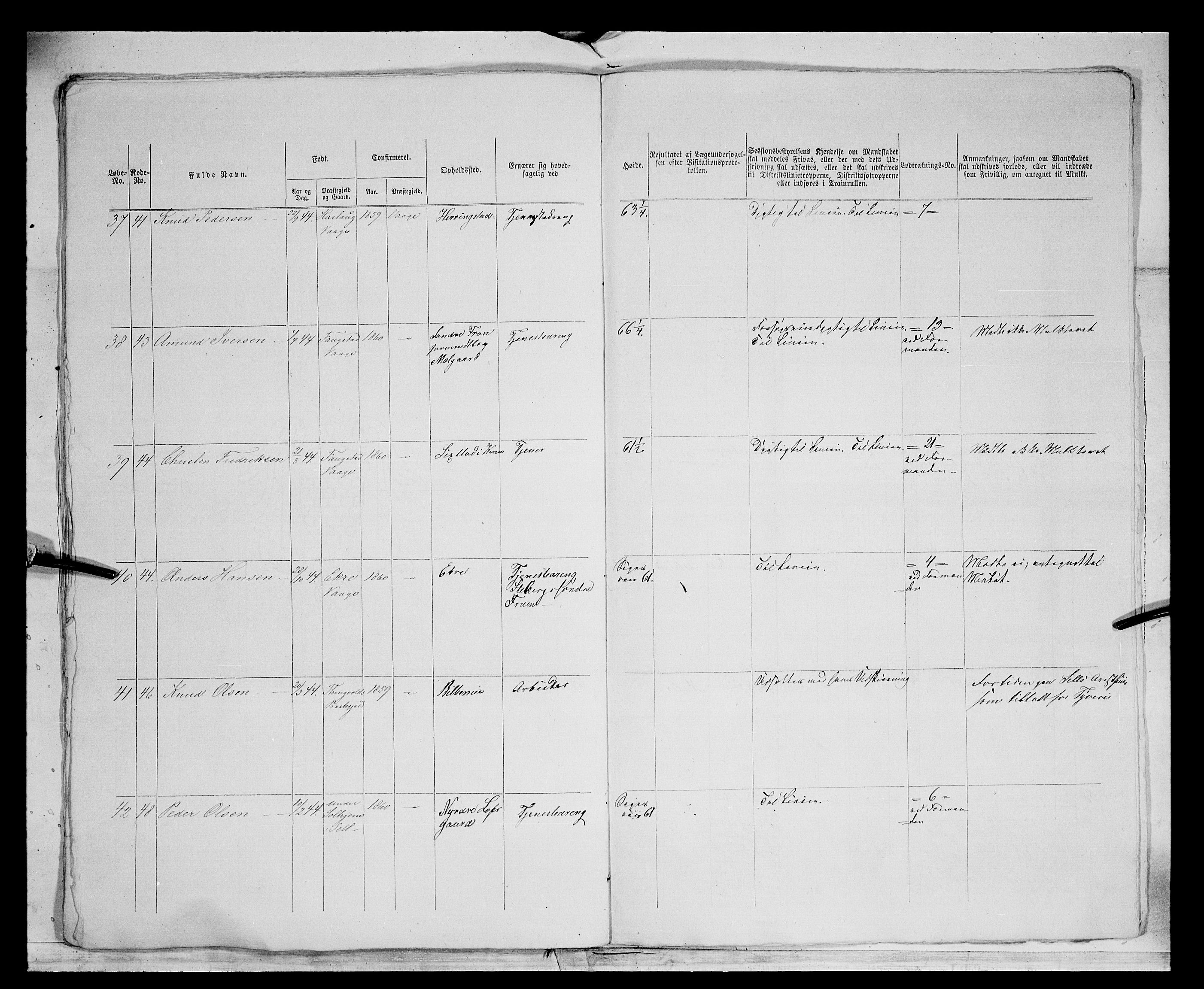 Fylkesmannen i Oppland, AV/SAH-FYO-002/1/K/Kg/L1174: Fron, Nordre og Søndre Fron, Vågå, 1860-1879, p. 421