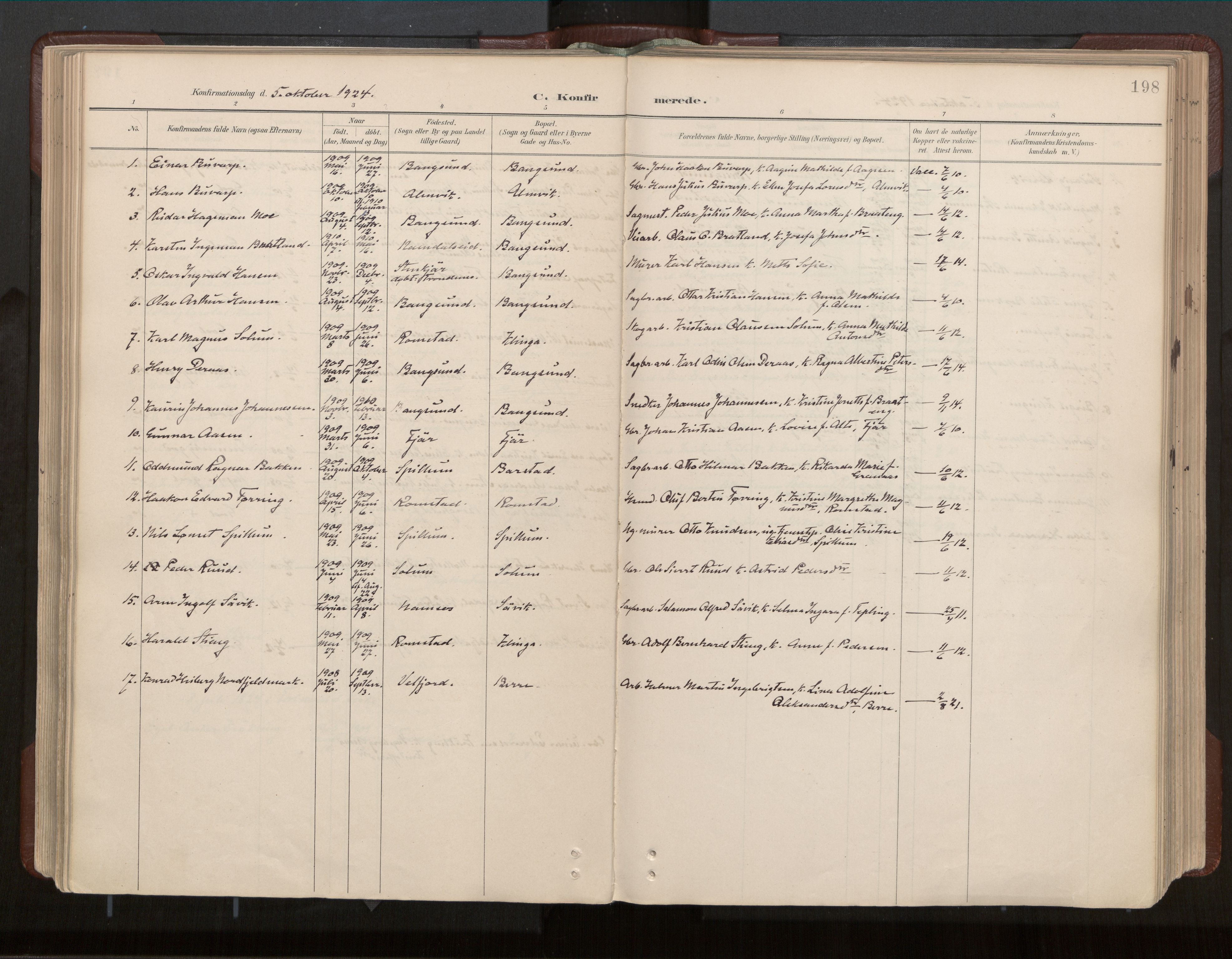 Ministerialprotokoller, klokkerbøker og fødselsregistre - Nord-Trøndelag, SAT/A-1458/770/L0589: Parish register (official) no. 770A03, 1887-1929, p. 198