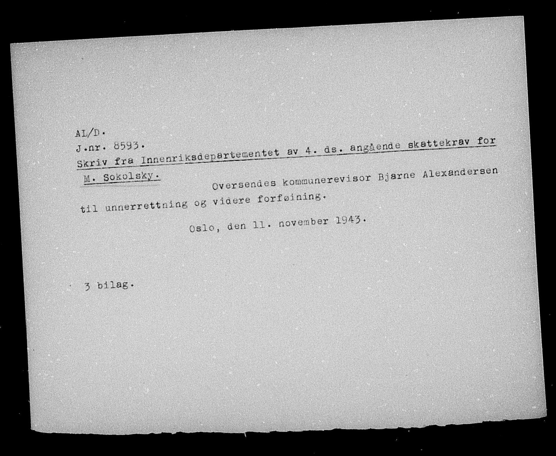 Justisdepartementet, Tilbakeføringskontoret for inndratte formuer, AV/RA-S-1564/H/Hc/Hcb/L0916: --, 1945-1947, p. 683