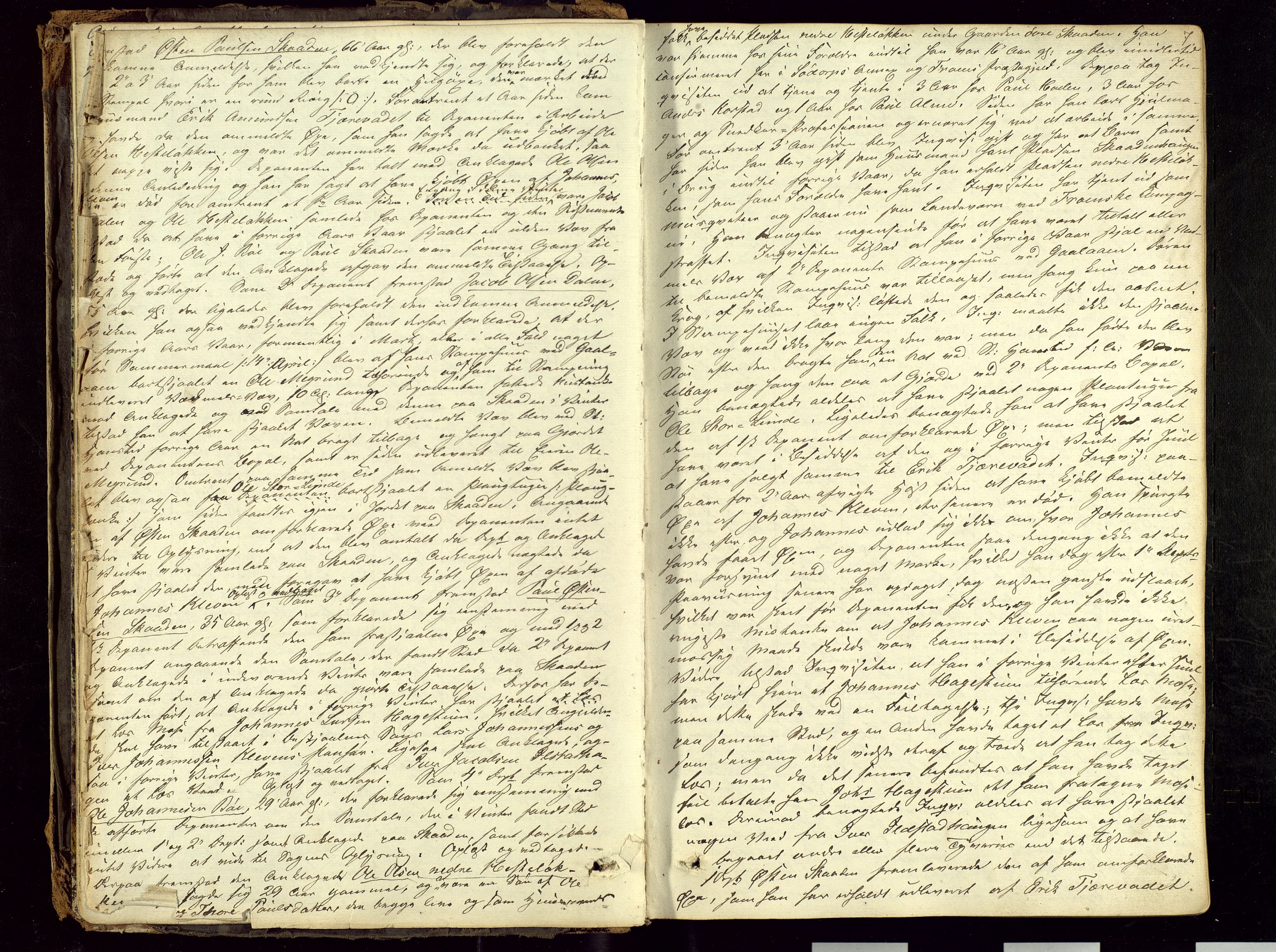 Mellom-Gudbrandsdal sorenskriveri, AV/SAH-TING-038/G/Gc/Gca/L0003: Ekstrarettsprotokoll, 1844-1849, p. 7